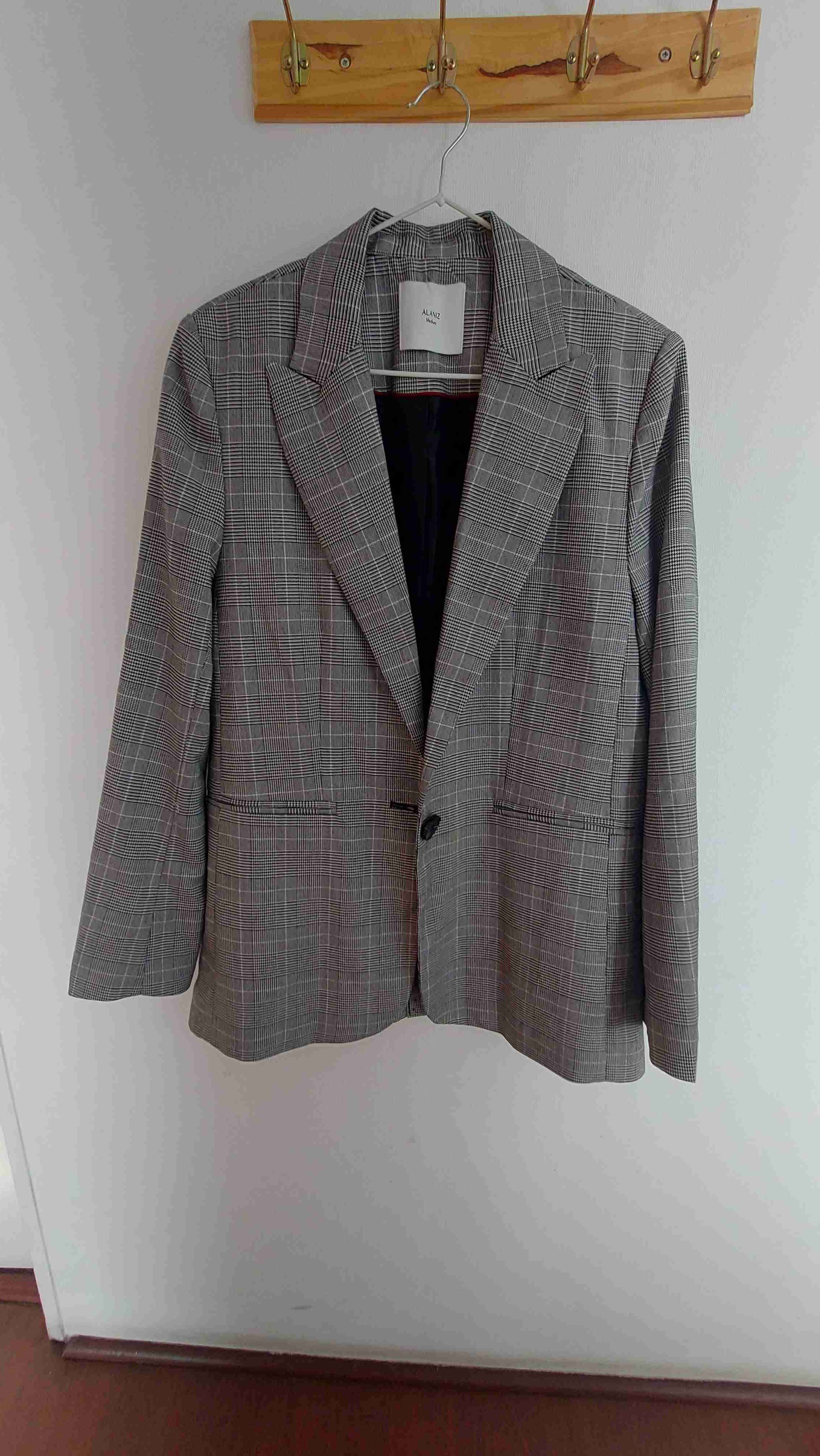Blazer de cuadros clásico marca Alaniz - 1