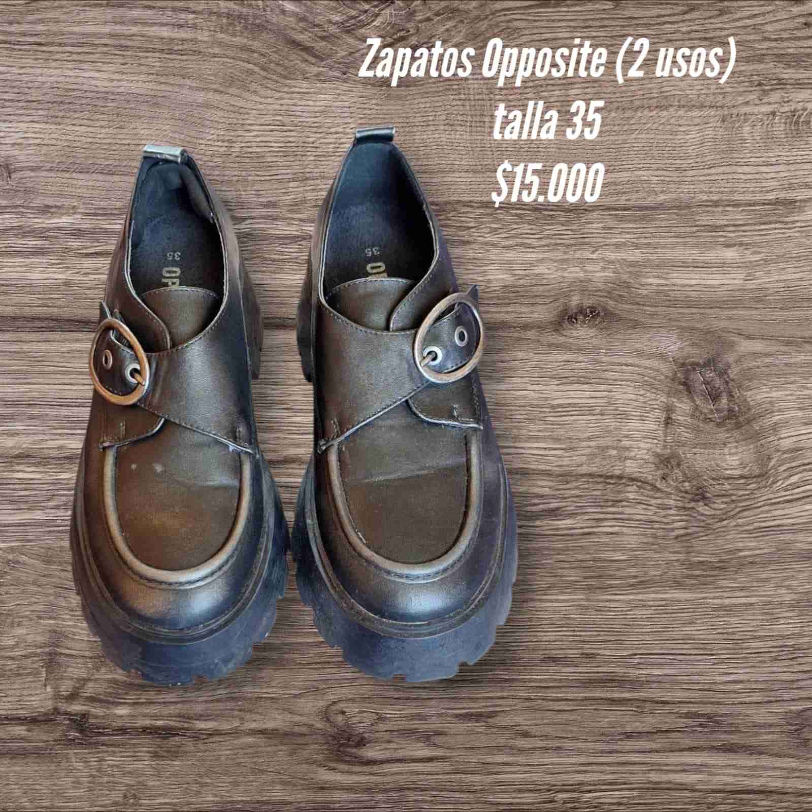 Zapatos negros Opposite talla 35 - miniatura 1