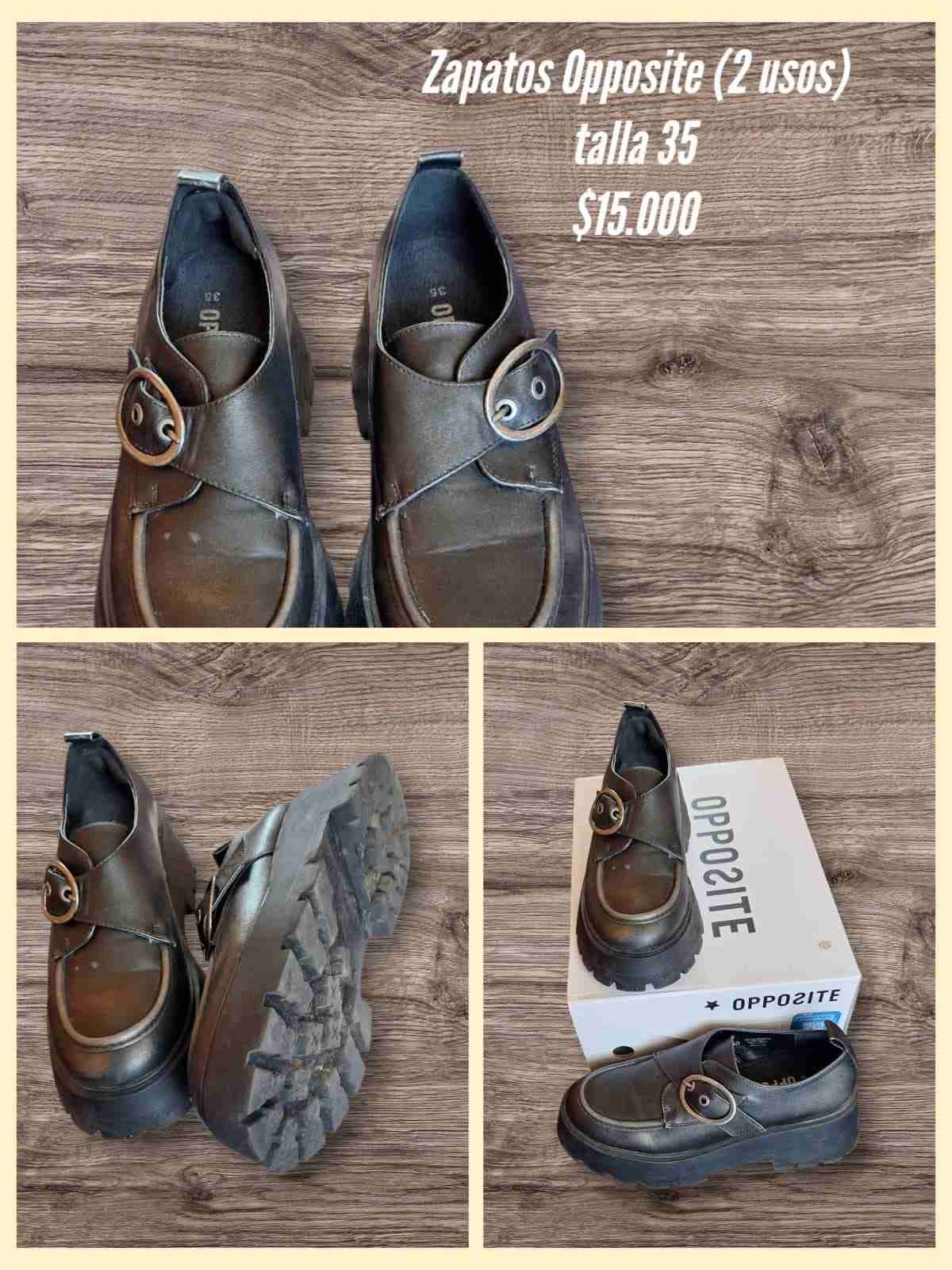 Zapatos negros Opposite talla 35 - miniatura 4