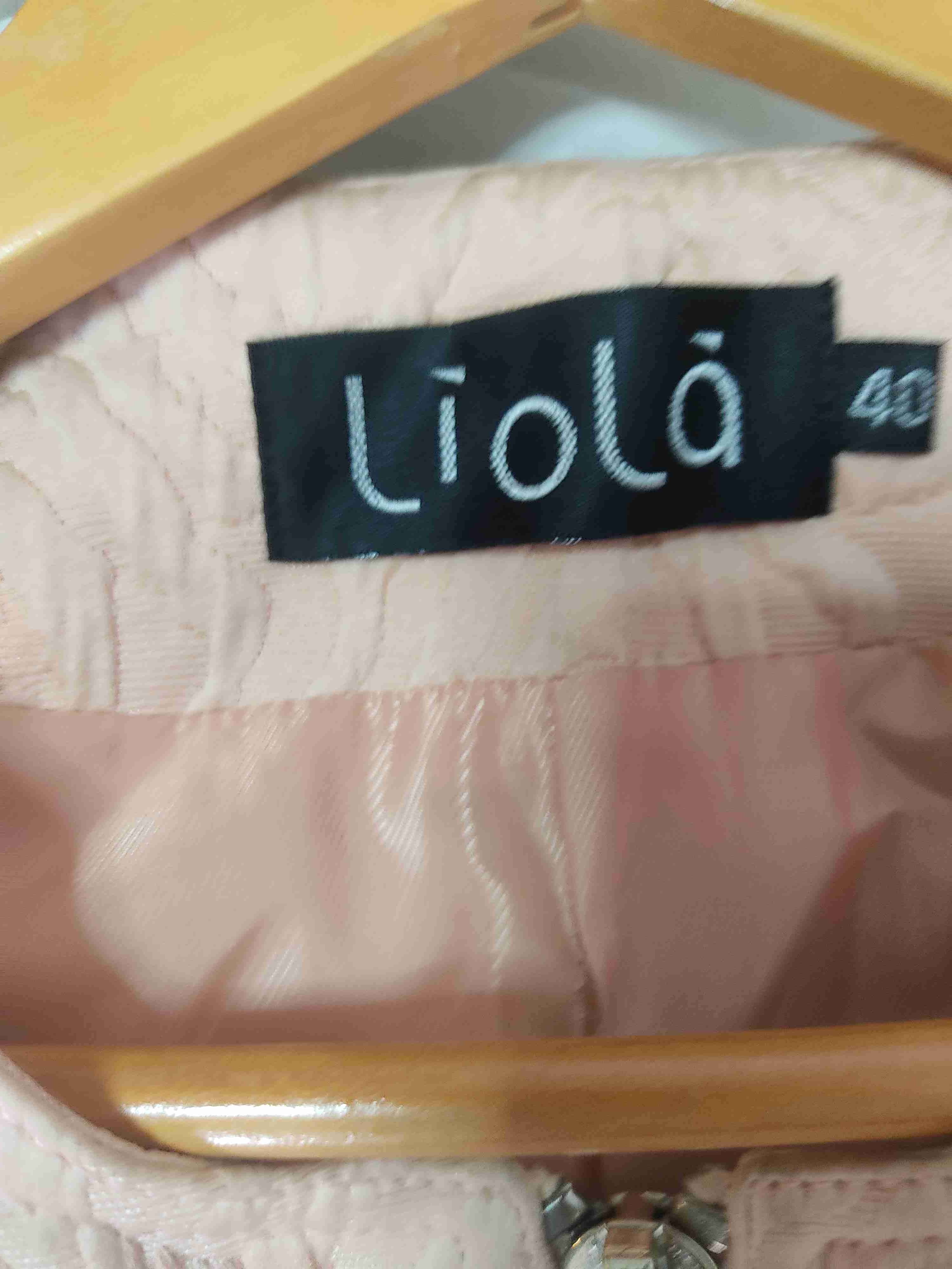 Abrigo rosa con textura - miniatura 4