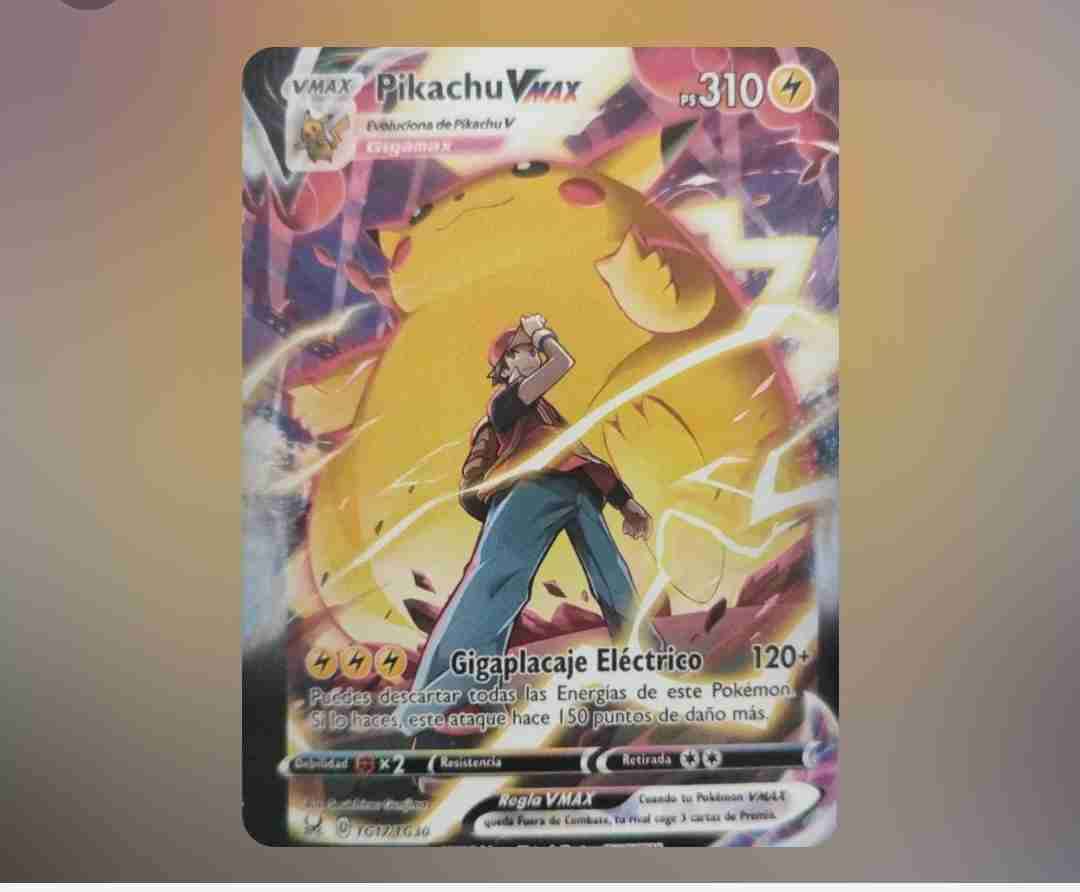 Carta Pokémon Pikachu VMAX