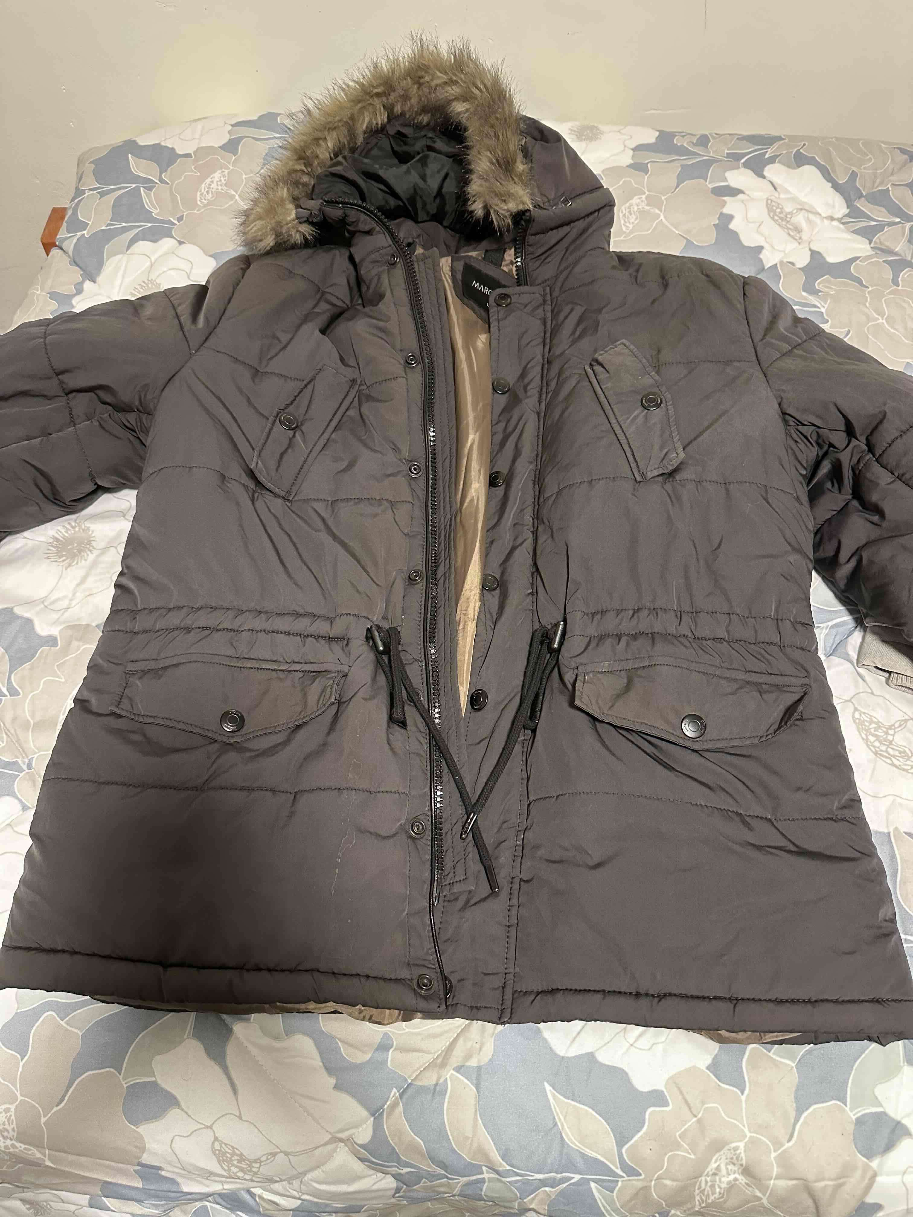 Parka  con capucha y bolsillos - miniatura 2