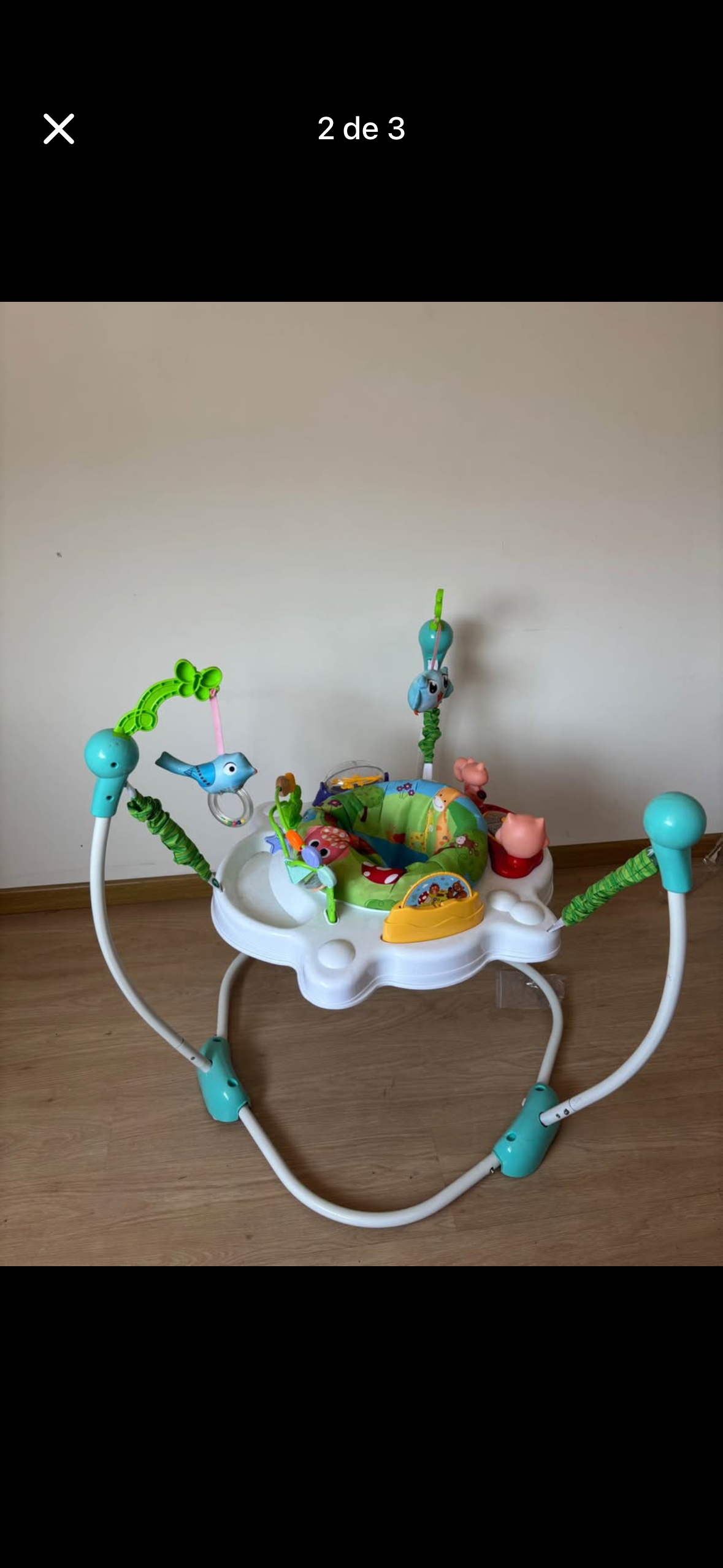 Saltador de bebé colorido - miniatura 2