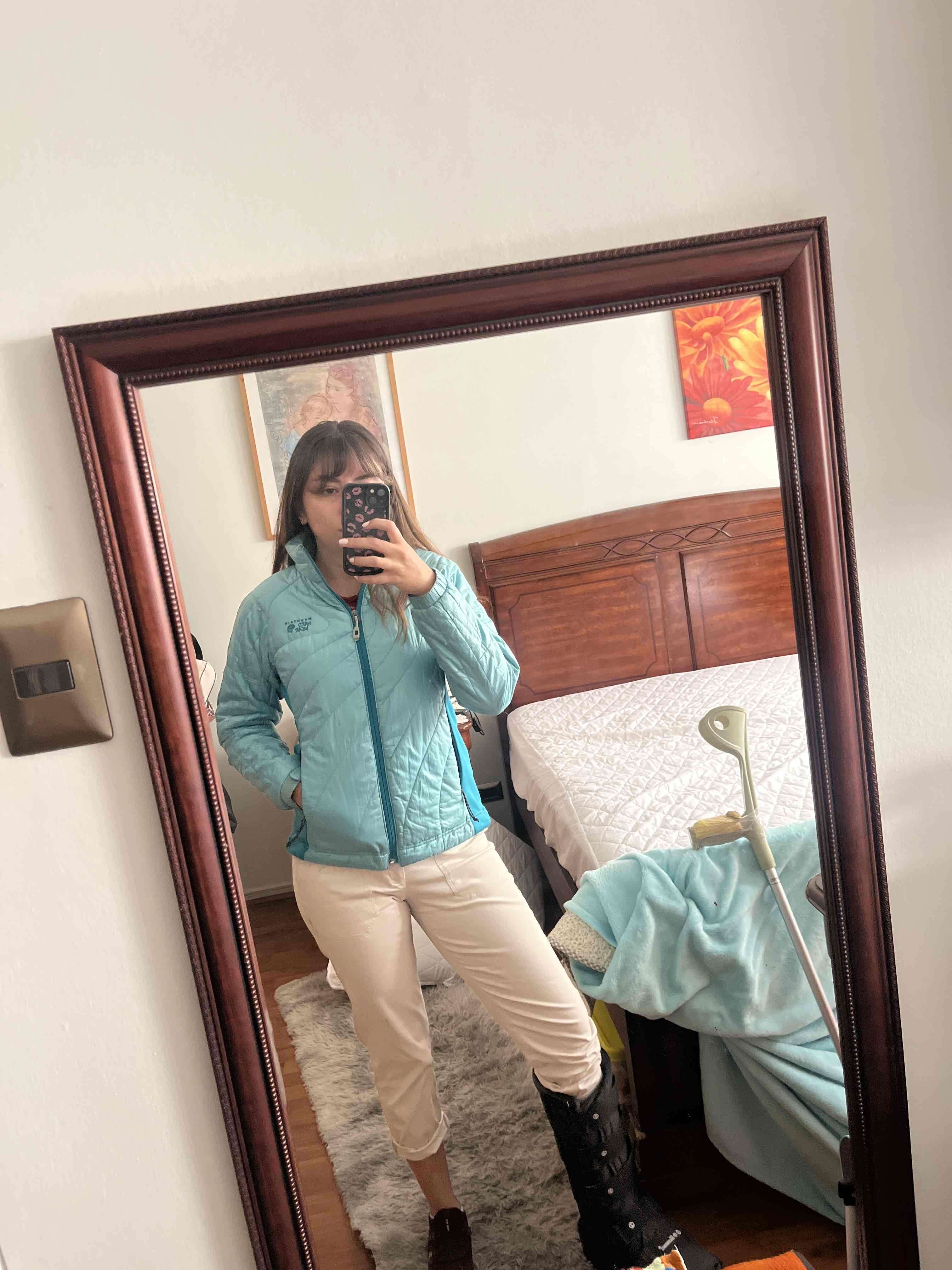 Chaqueta celeste Mountain Hardwear - miniatura 2