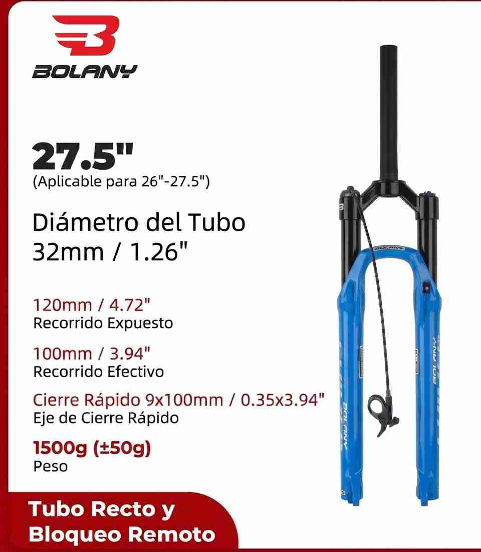 Horquilla Bolany Aire 27.5"- 120mm ¡Cómo nuevo! ++ - miniatura 1