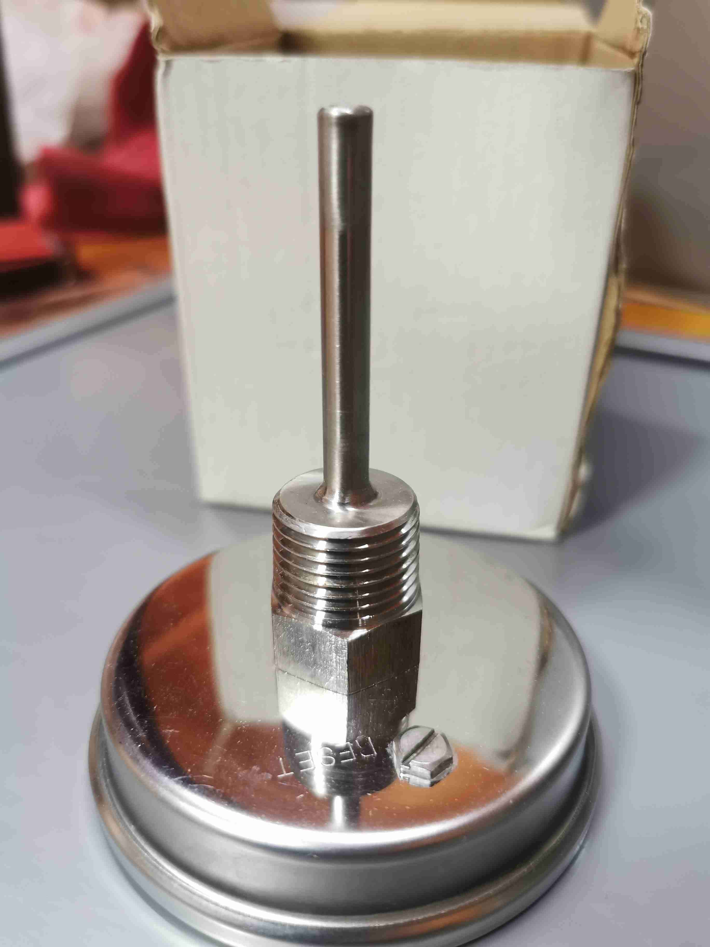 Termómetro analógico de acero - miniatura 2