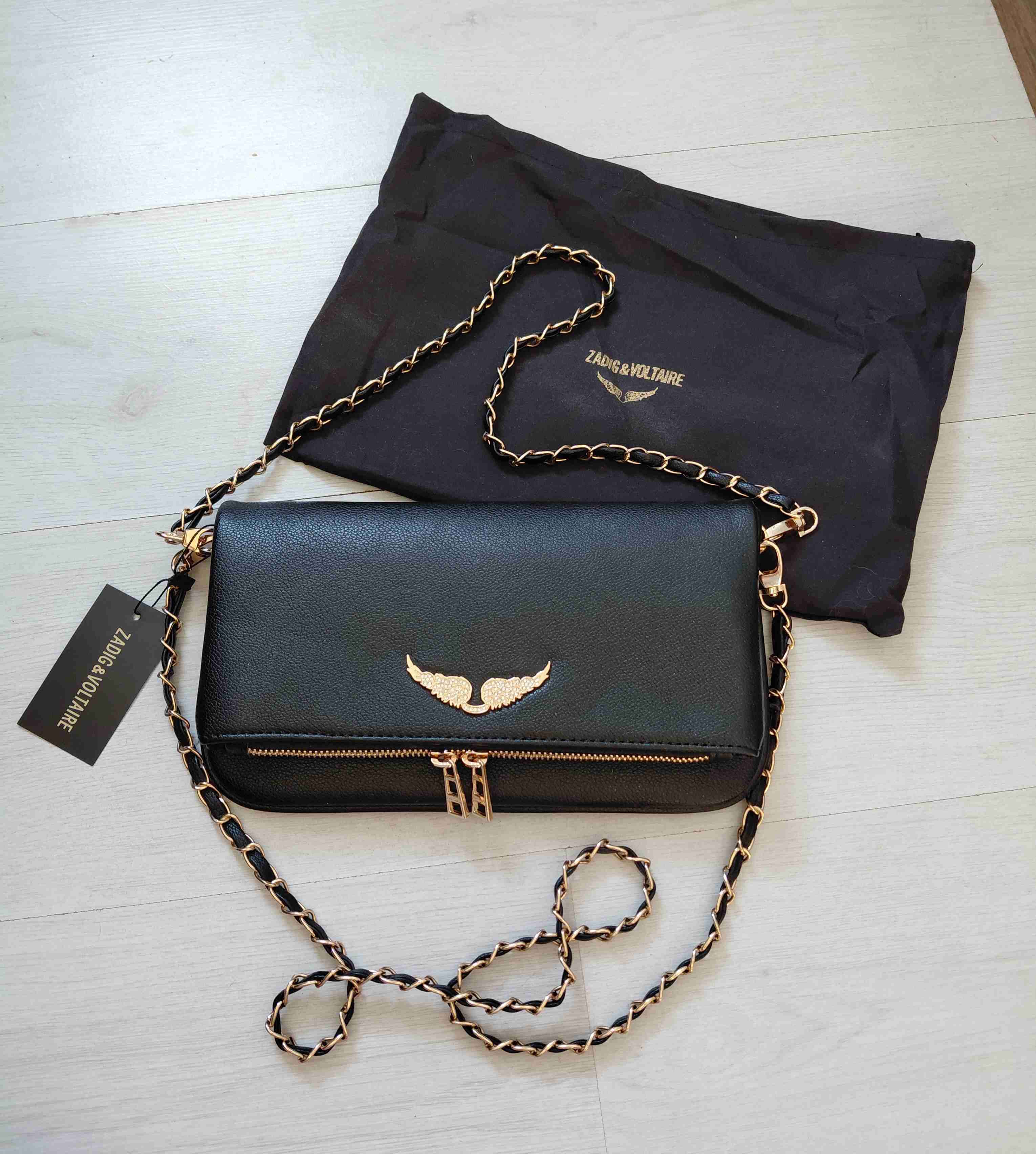 Cartera Zadig & Voltaire negra - miniatura 1