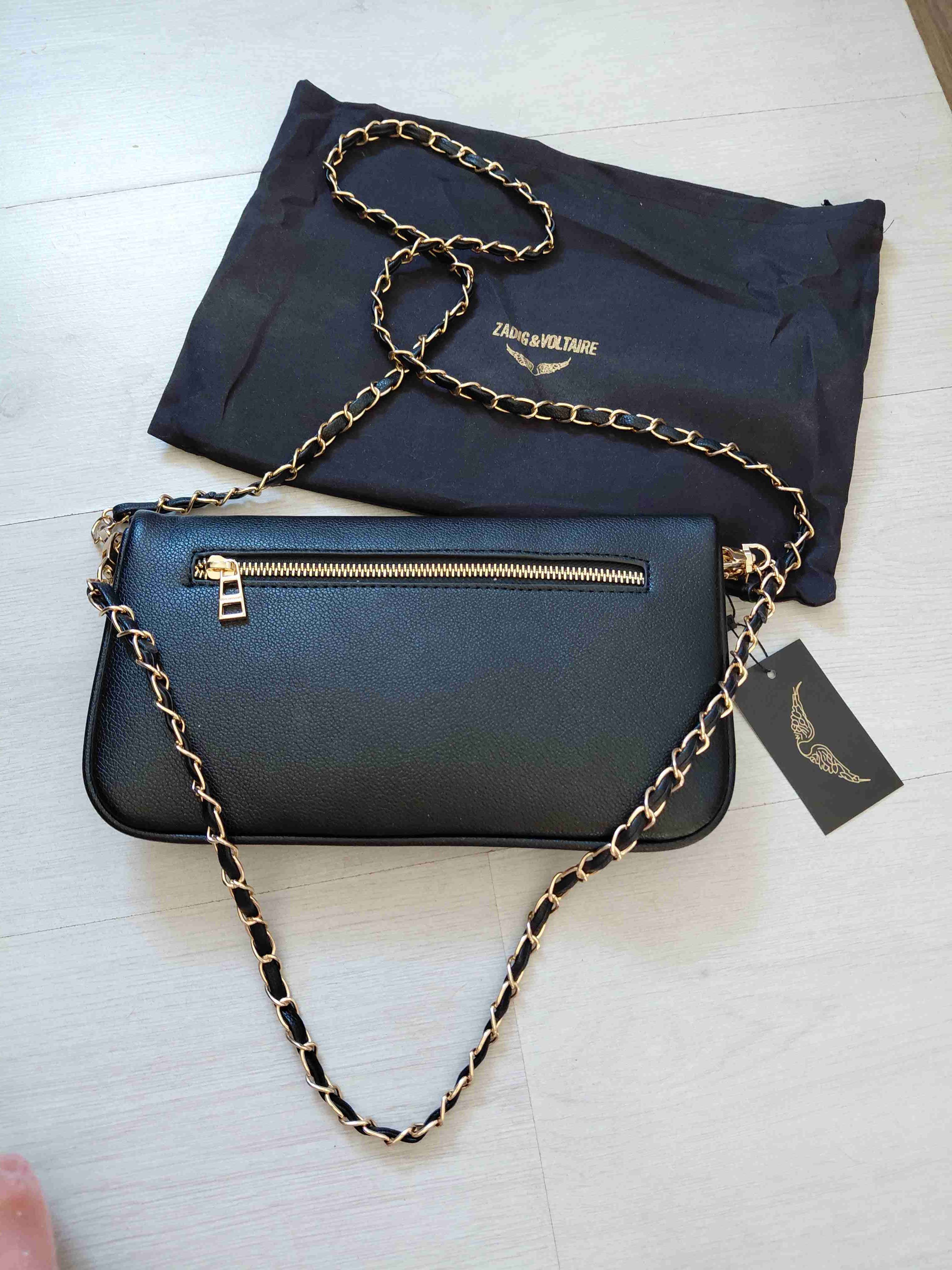 Cartera Zadig & Voltaire negra - miniatura 3