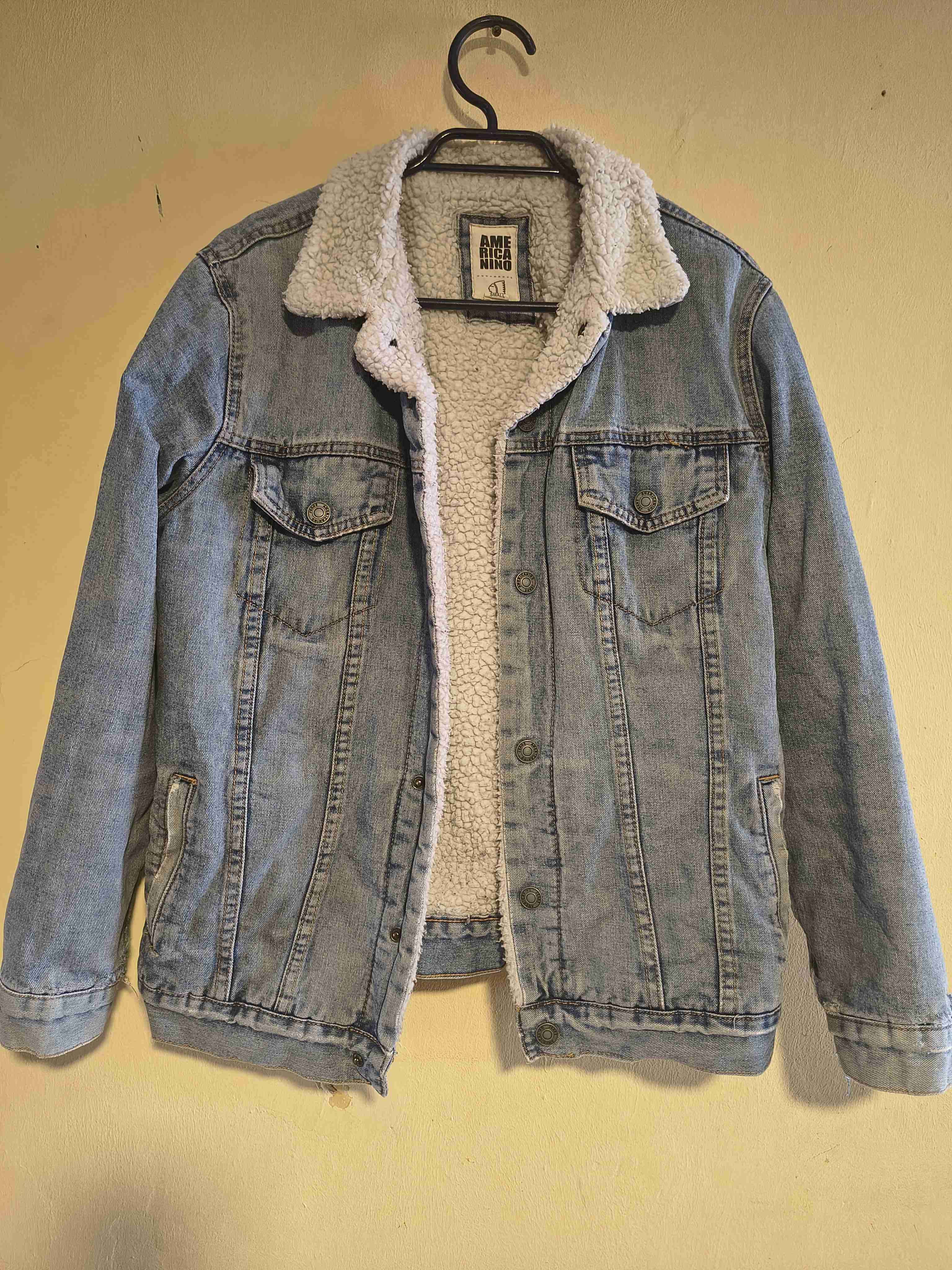 Chaqueta Americanino M de mezclilla con forro - miniatura 1