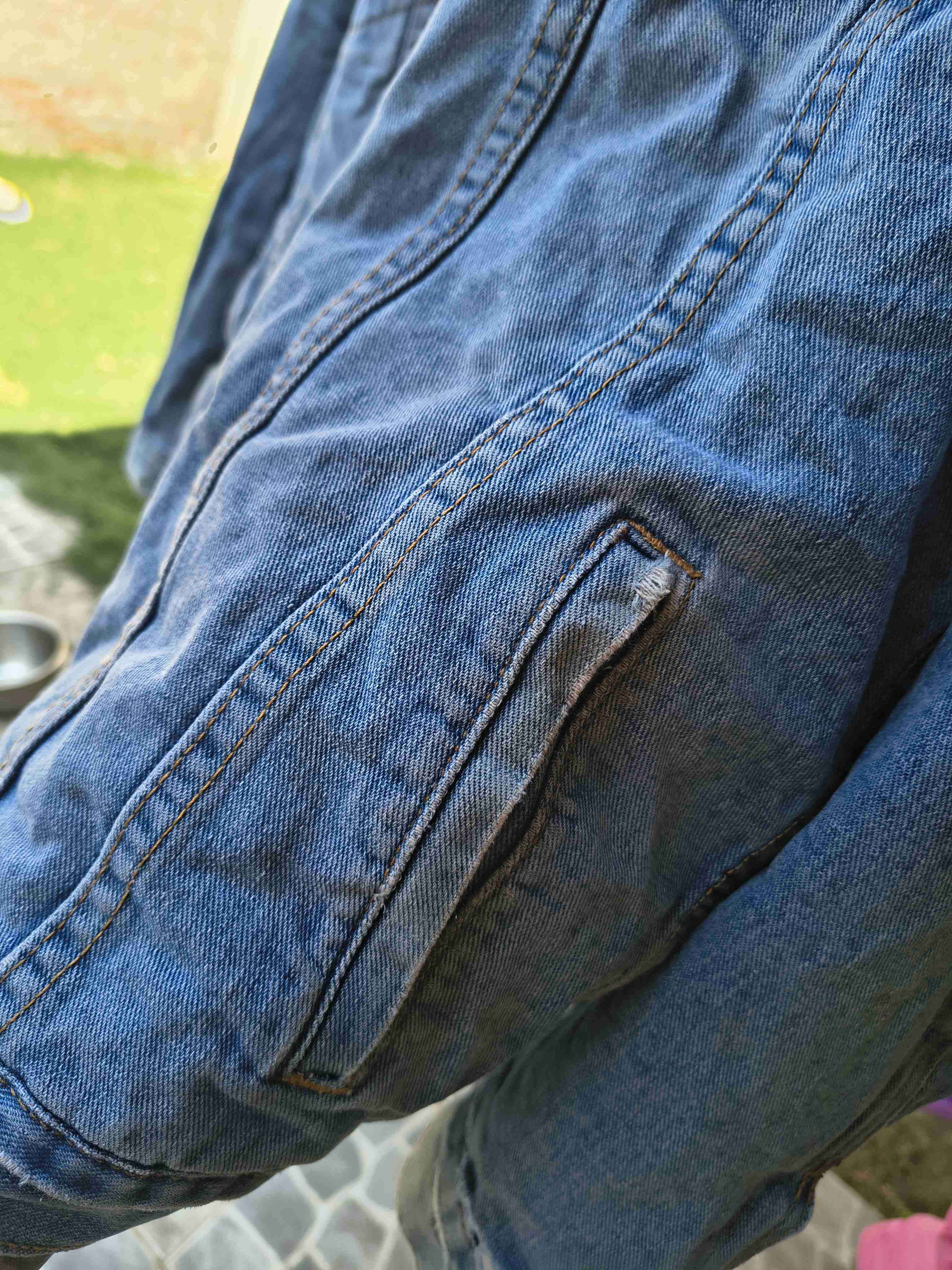 Chaqueta Americanino M de mezclilla con forro - miniatura 4