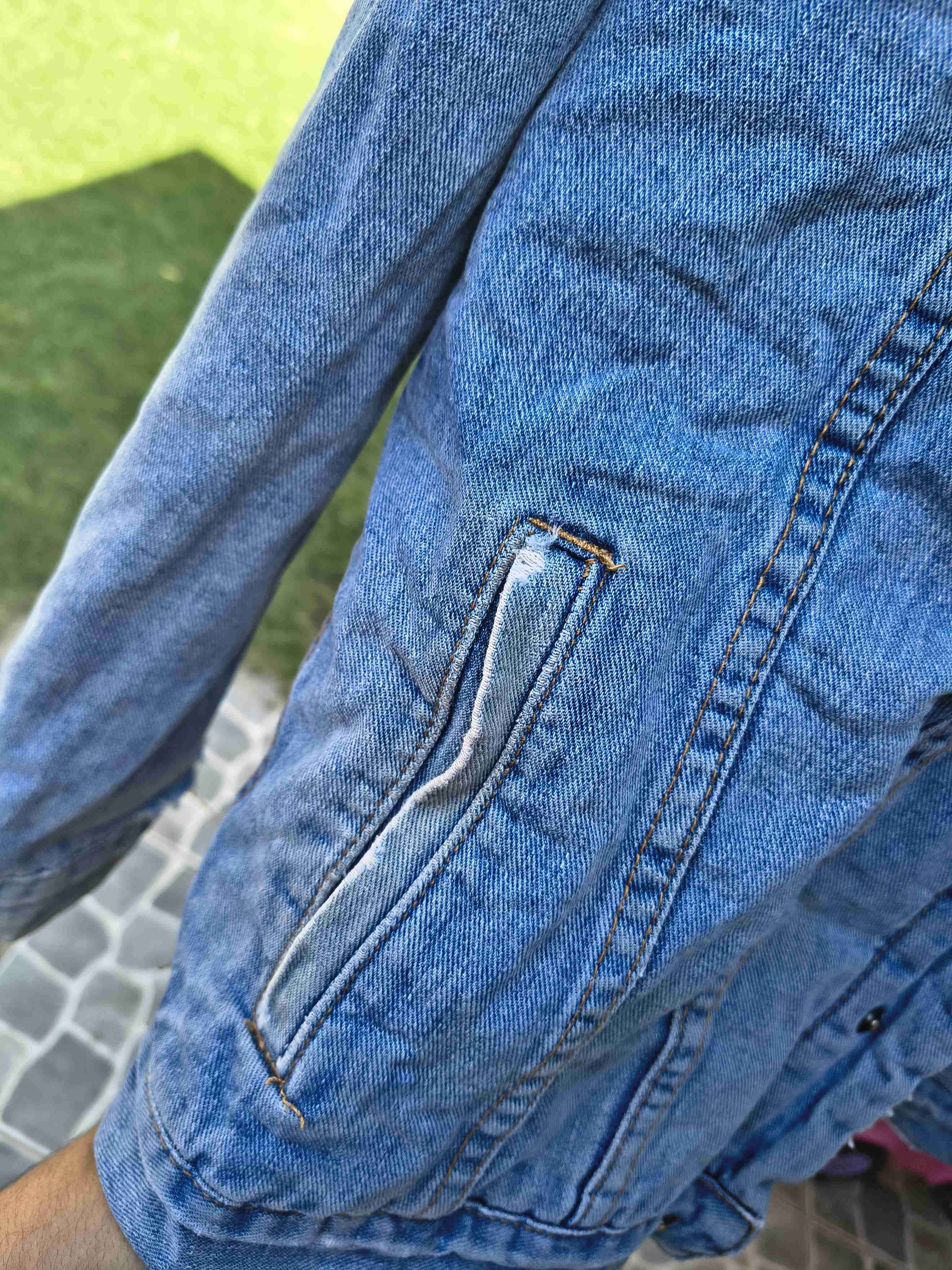 Chaqueta Americanino M de mezclilla con forro - miniatura 5