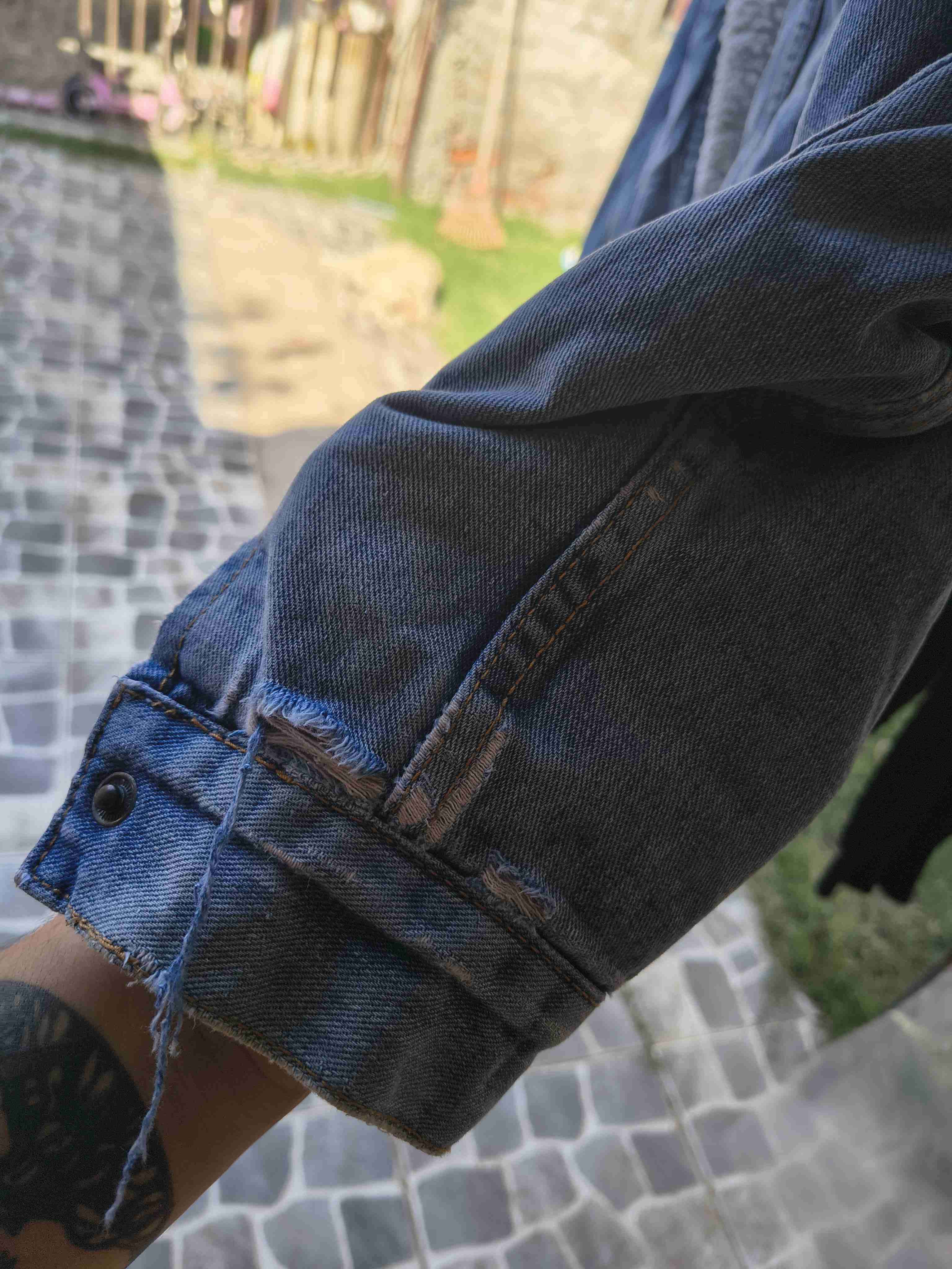 Chaqueta Americanino M de mezclilla con forro - miniatura 6