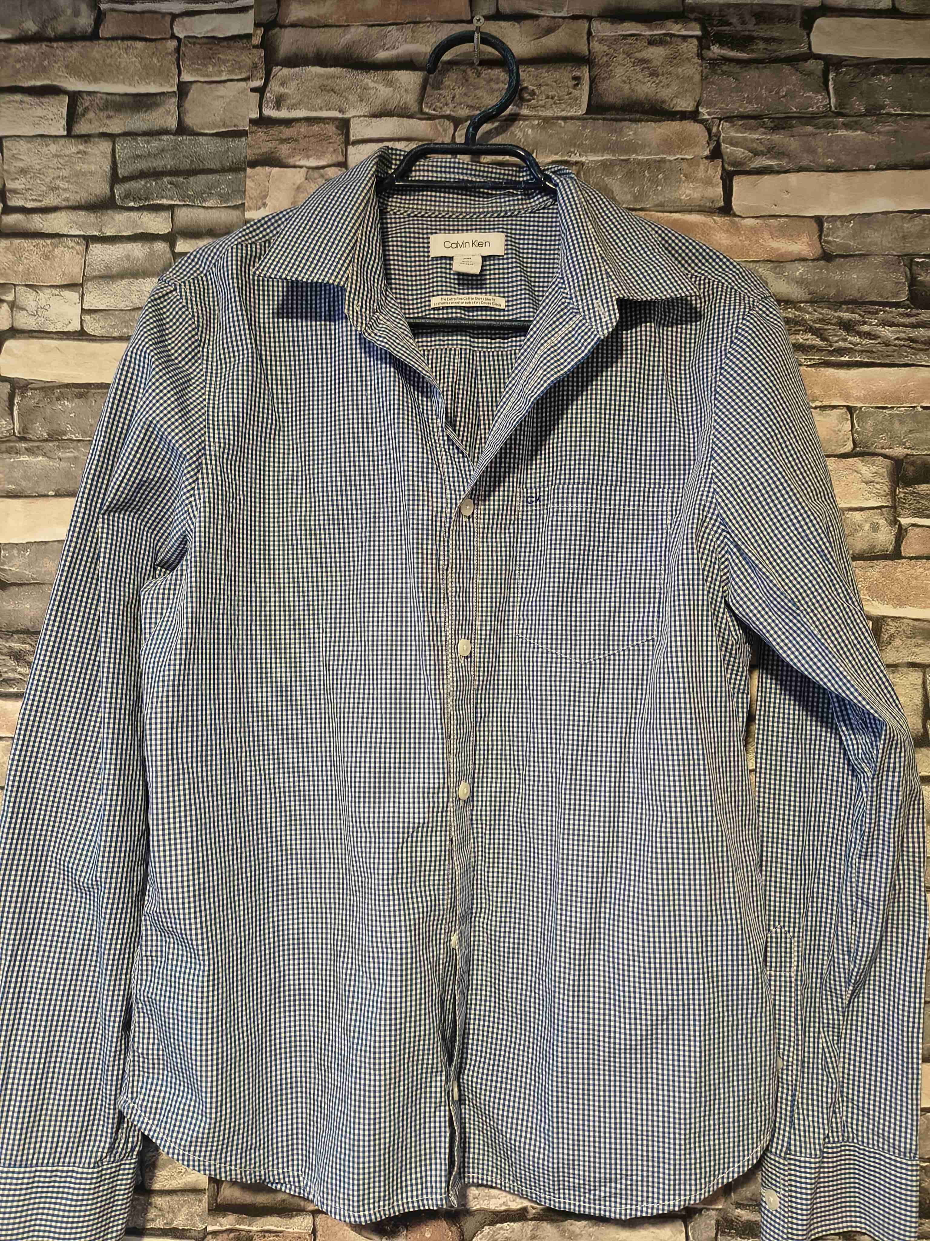 Camisa Calvin Klein a cuadros M - miniatura 1