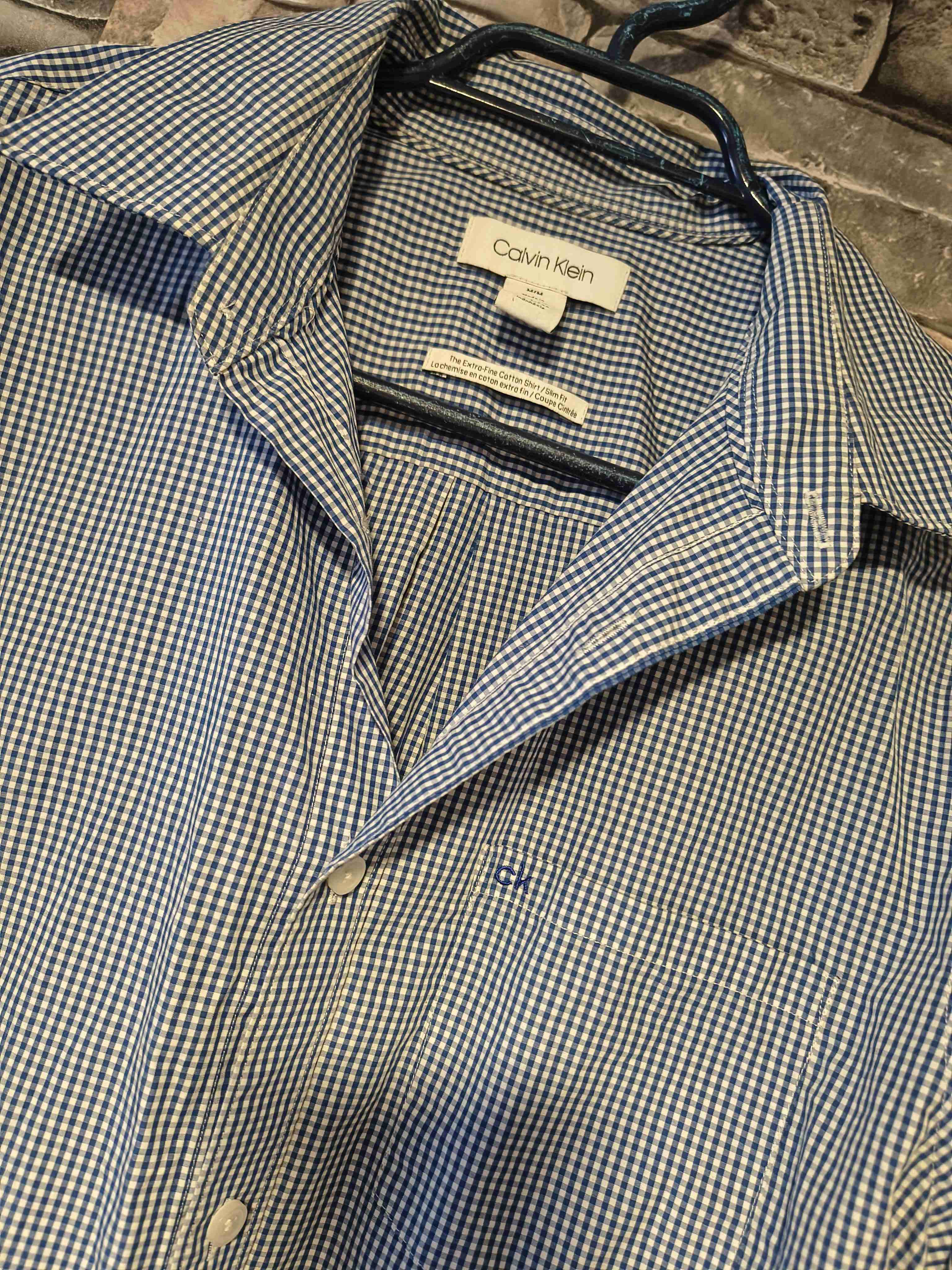 Camisa Calvin Klein a cuadros M - miniatura 2