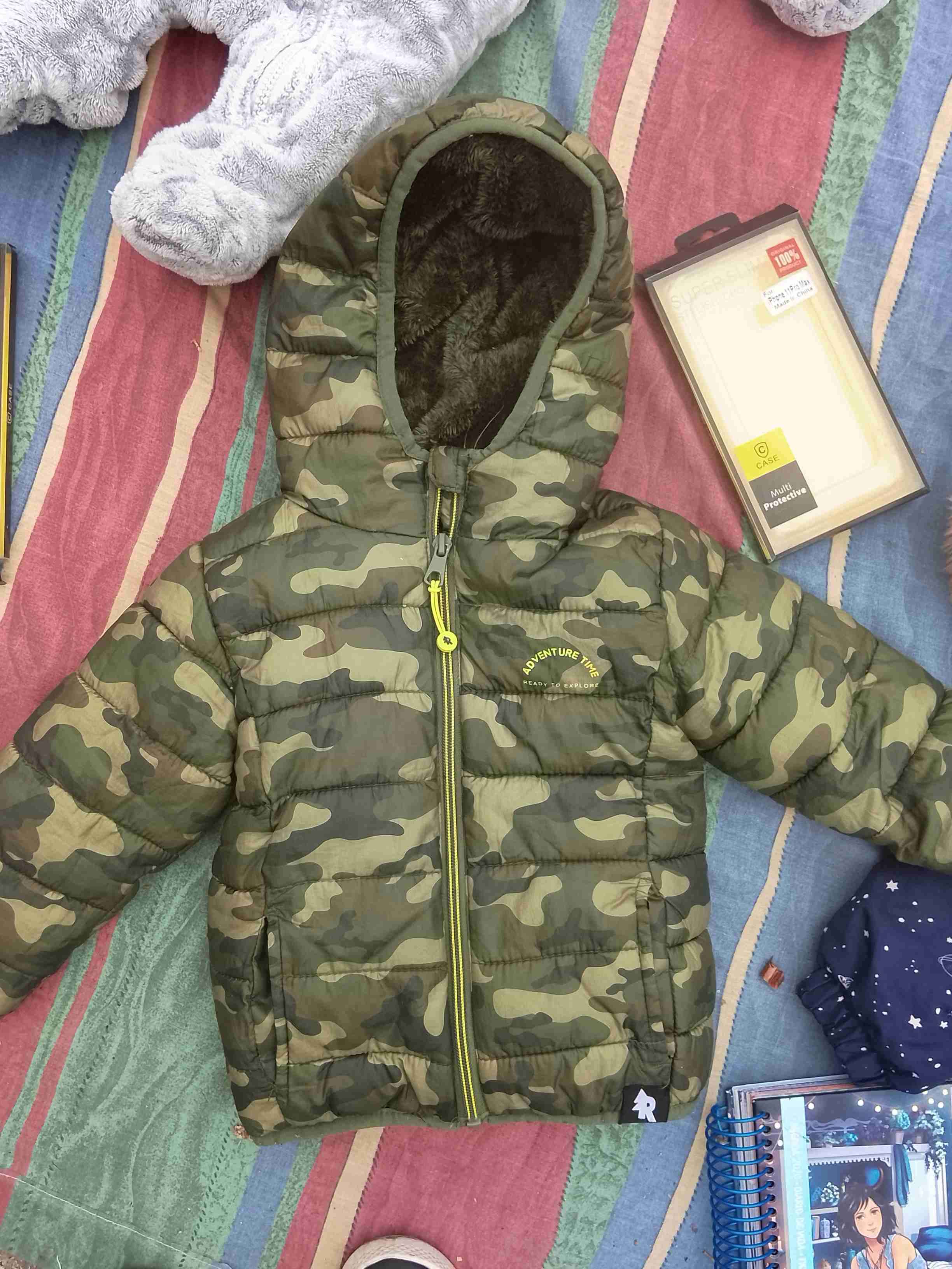 Enterito acolchado verde bebé - 3