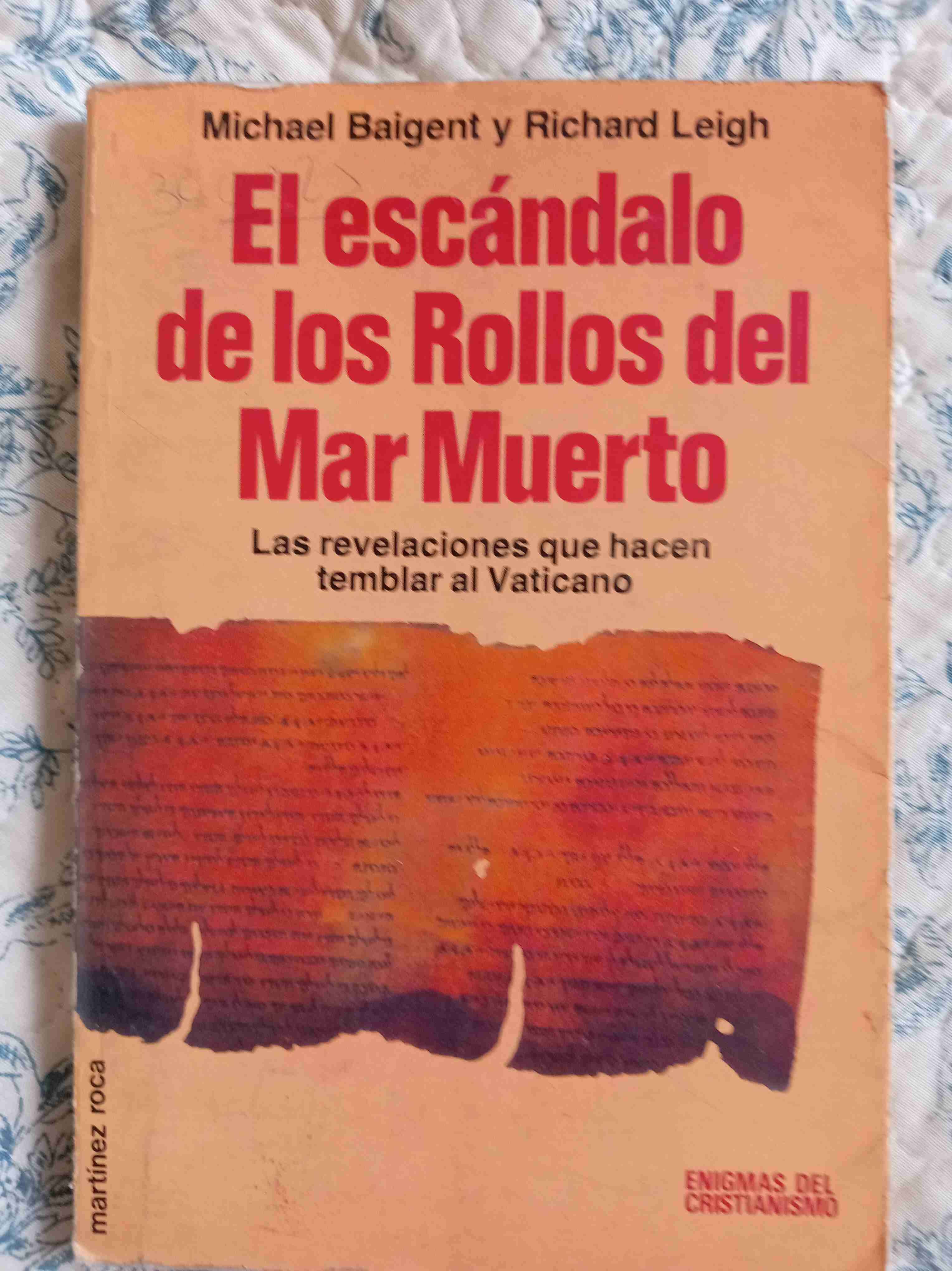 Libro El escándalo del Mar Muerto