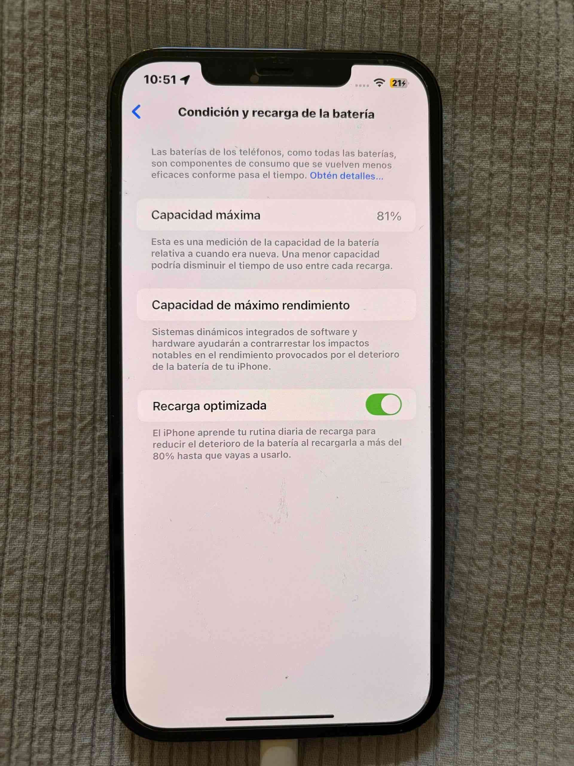 iPhone 12 Pro Max en exelentes condiciones - miniatura 1
