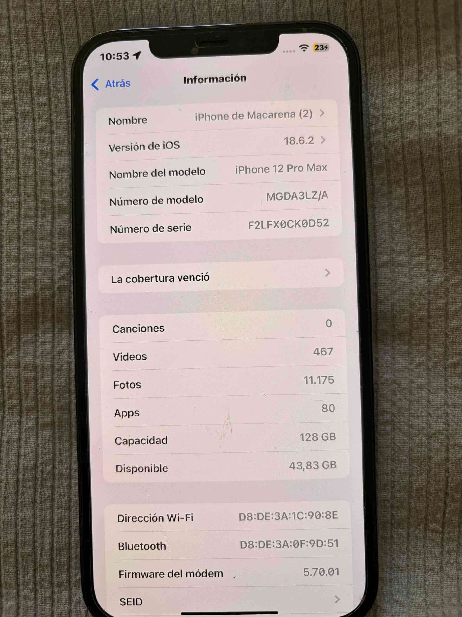iPhone 12 Pro Max en exelentes condiciones - miniatura 4