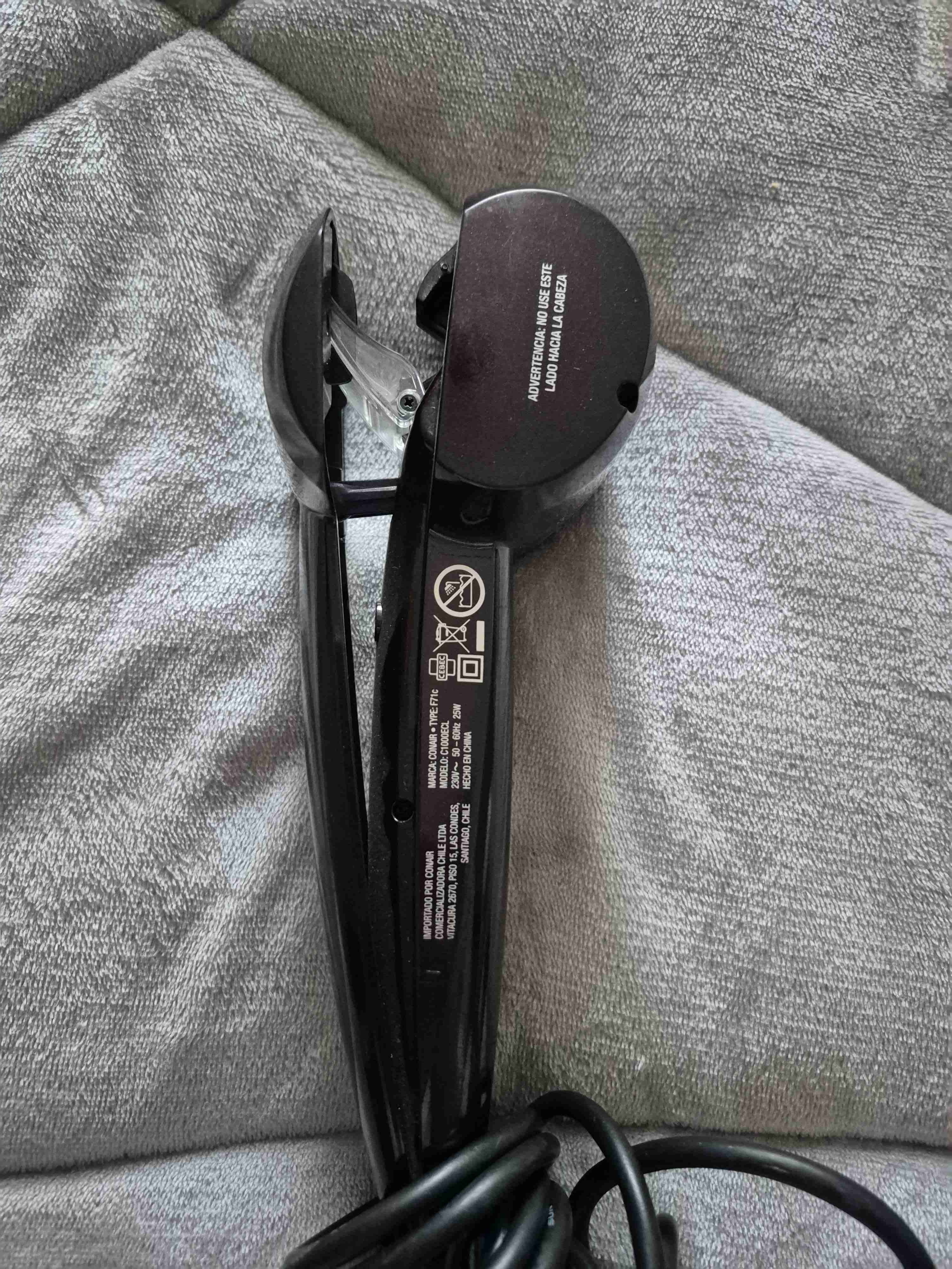 Rizador de cabello negro - miniatura 3