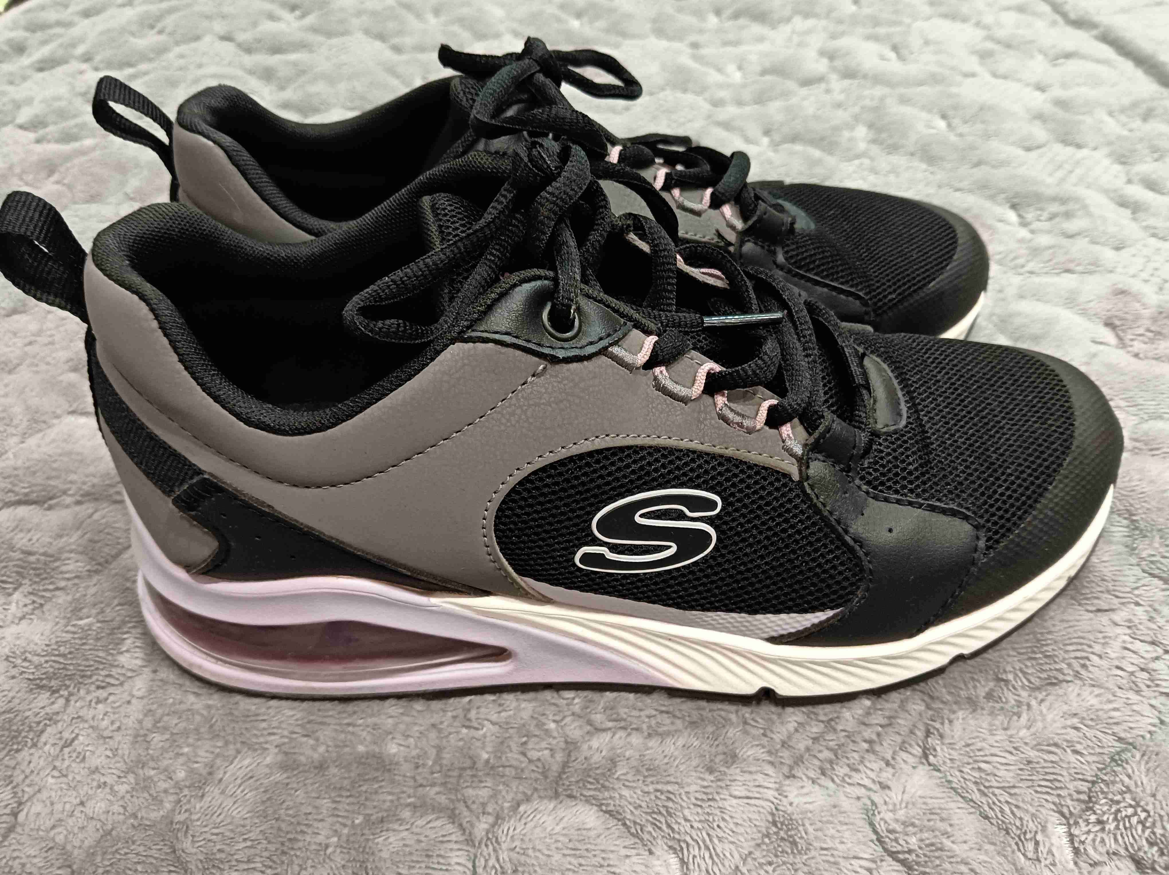 Zapatillas negras Skechers - miniatura 2