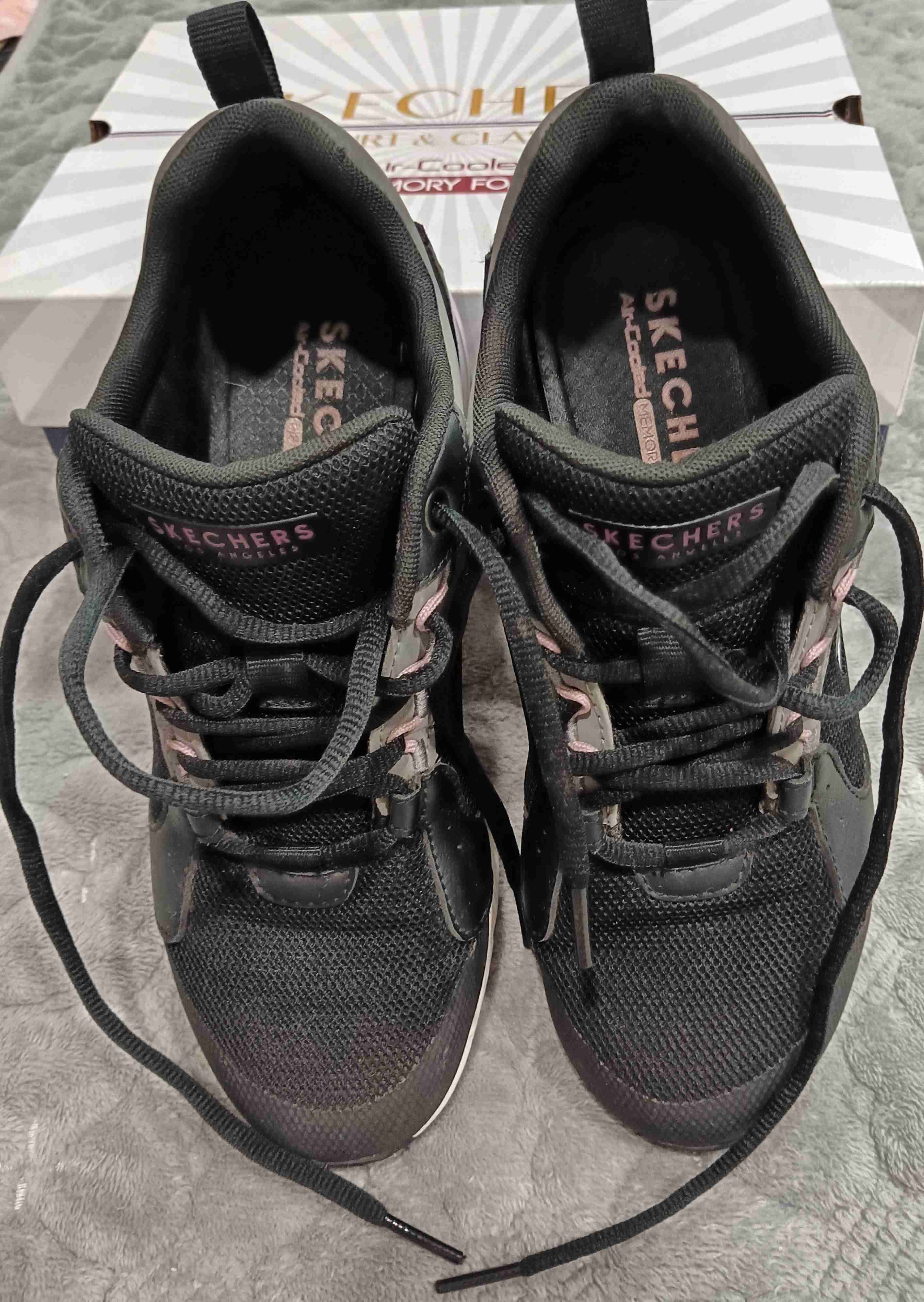 Zapatillas negras Skechers - miniatura 4