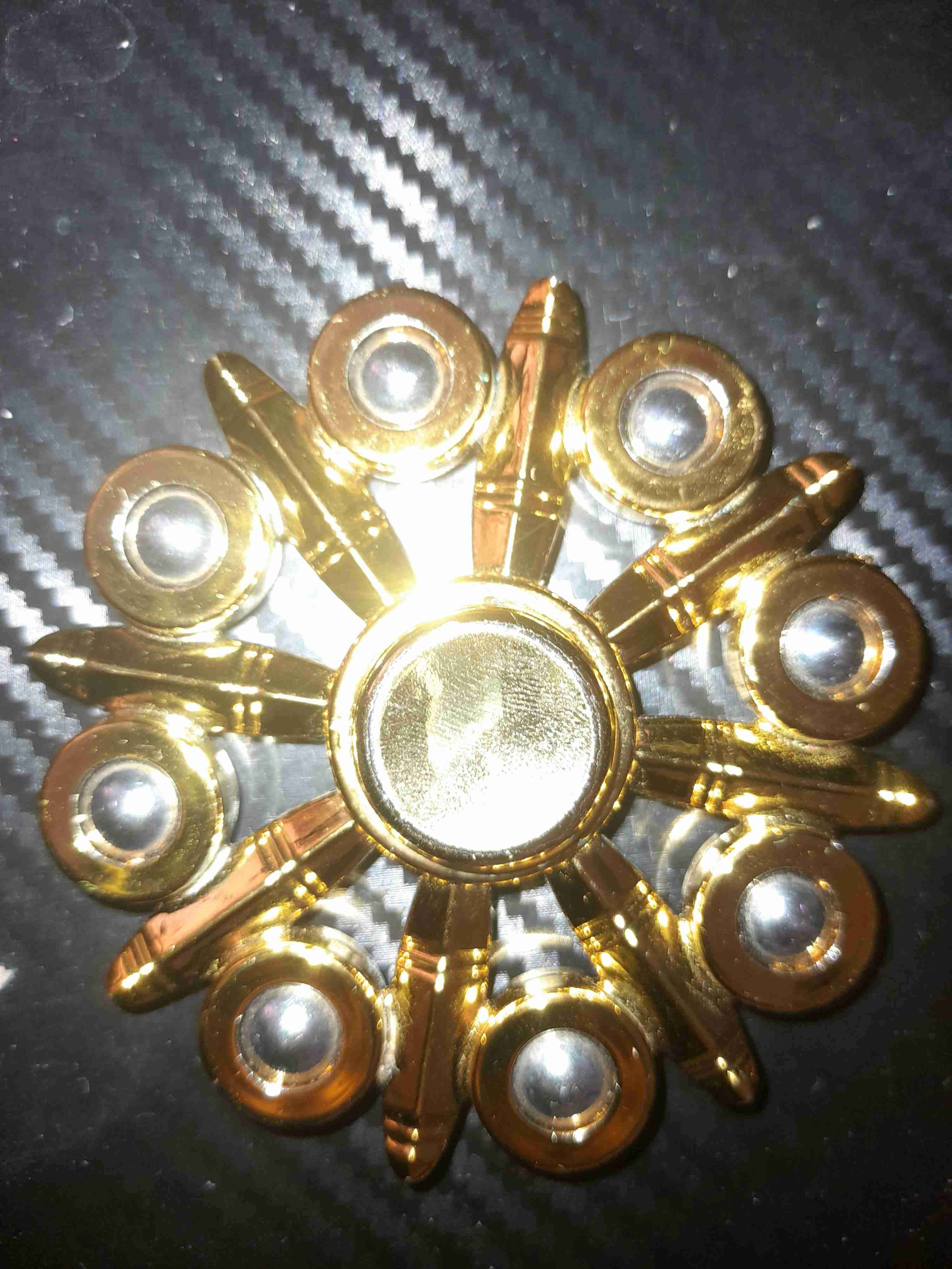 Fidget spinner 🌀 dorado ✨