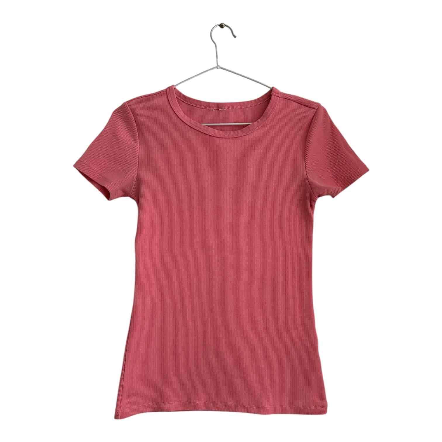 Polera rosa manga corta - miniatura 1