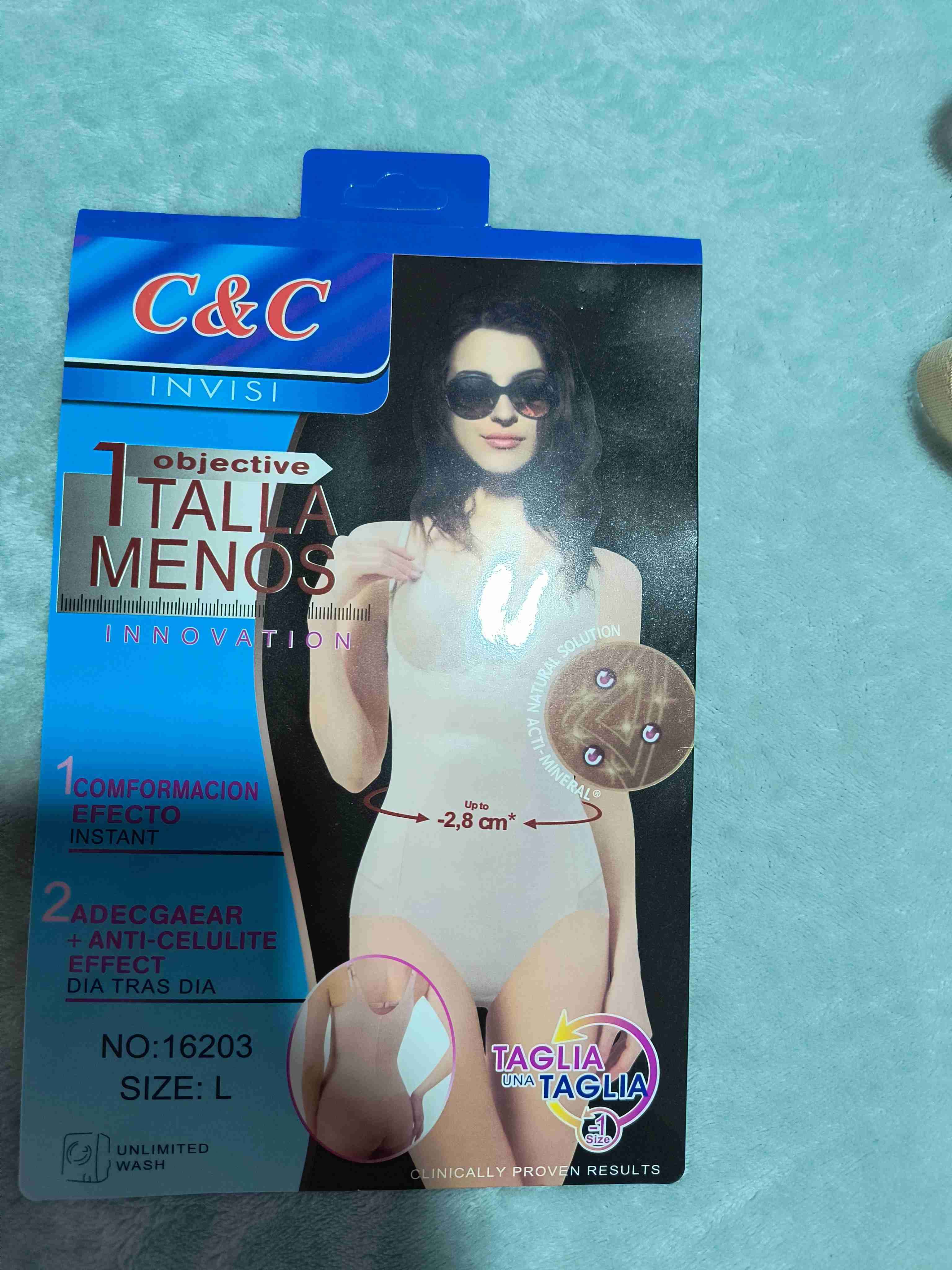 Enterito moldeador beige - miniatura 2