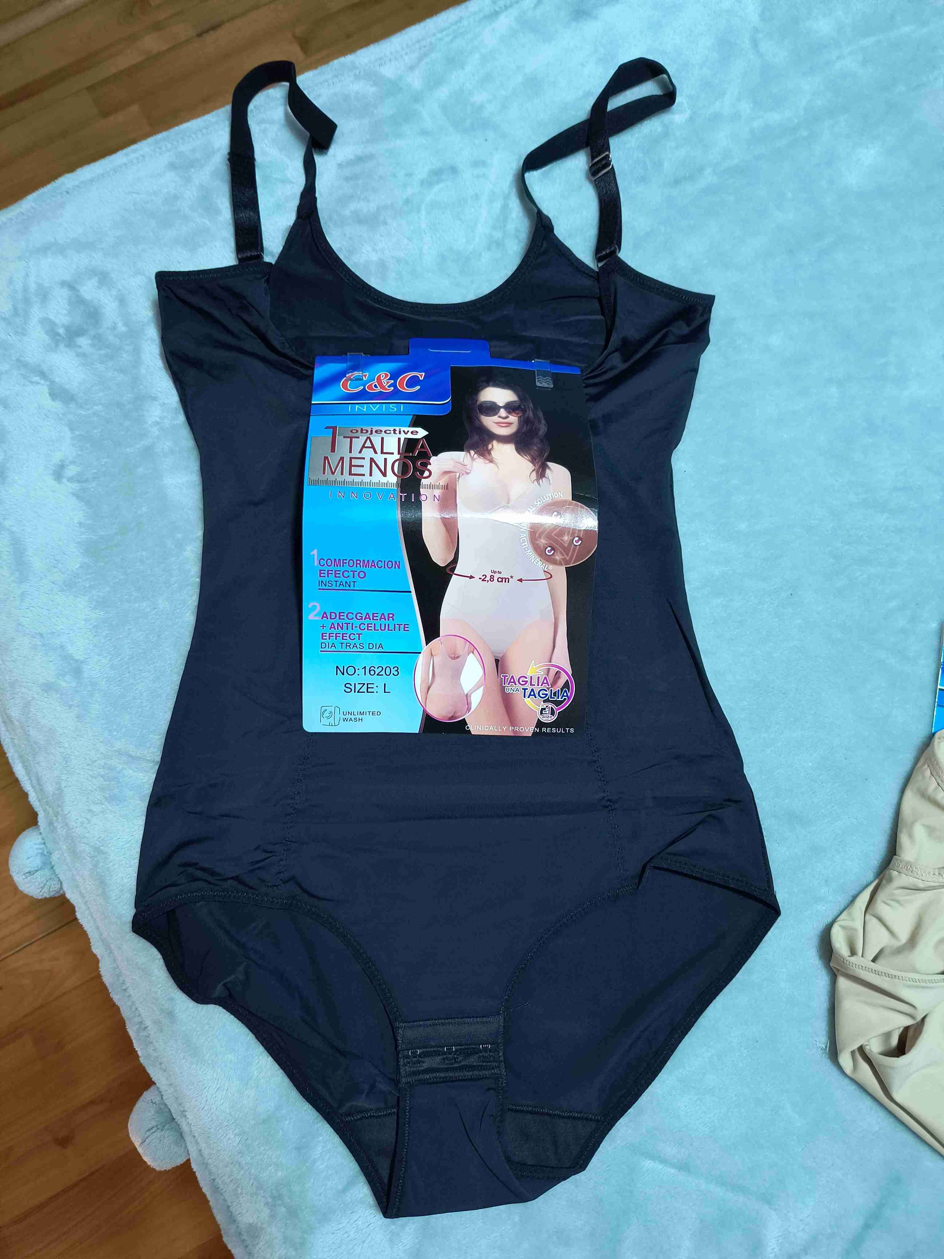 Enterito moldeador beige - miniatura 3