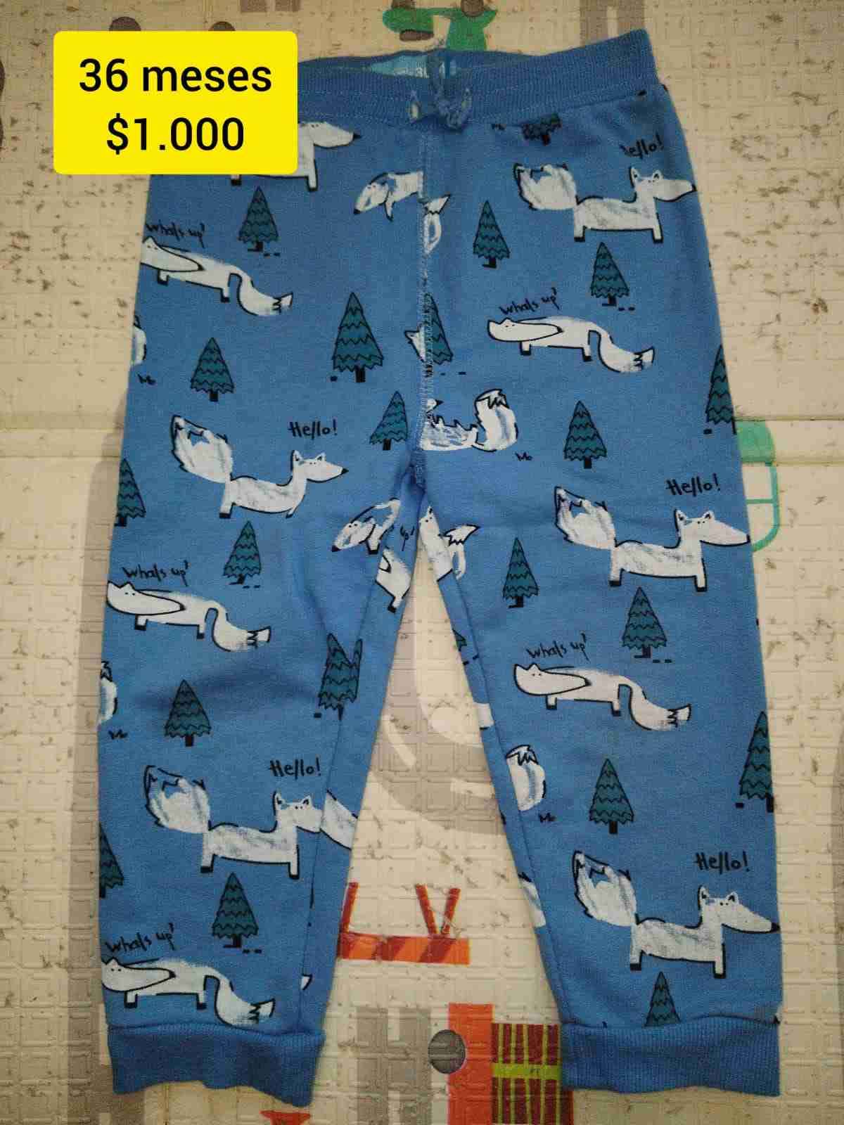 Pantalones bebé azul 36 meses