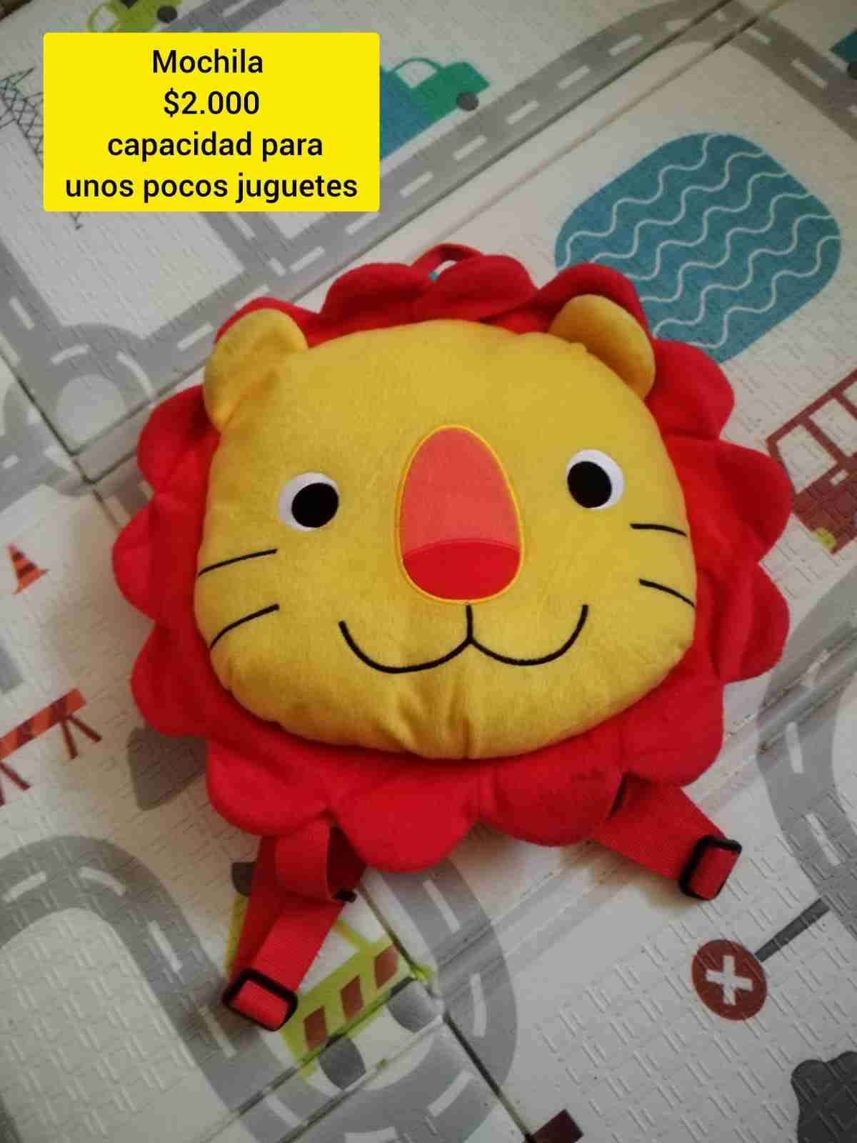 Mochila infantil león