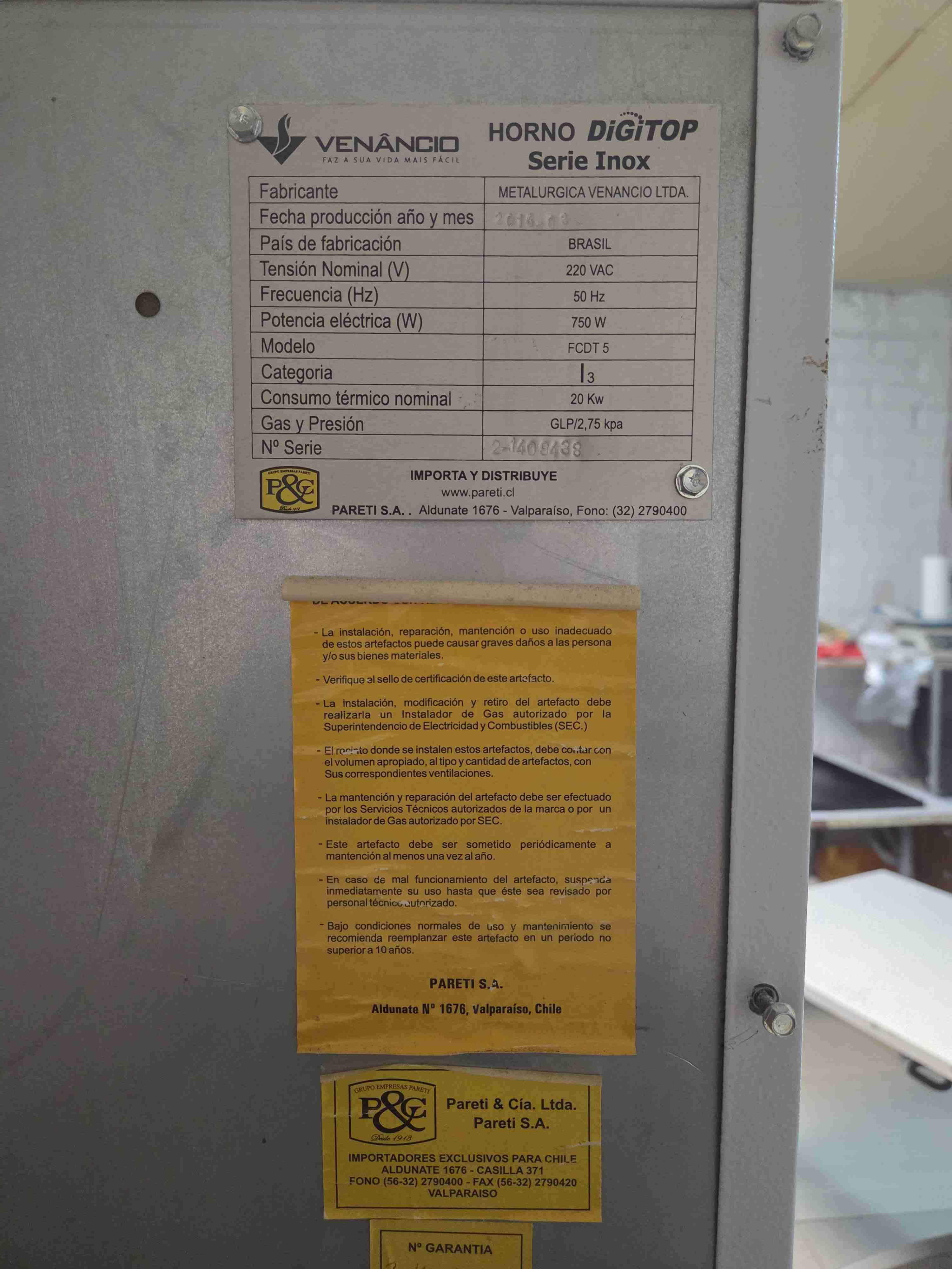 Horno Turbo a gas - miniatura 6