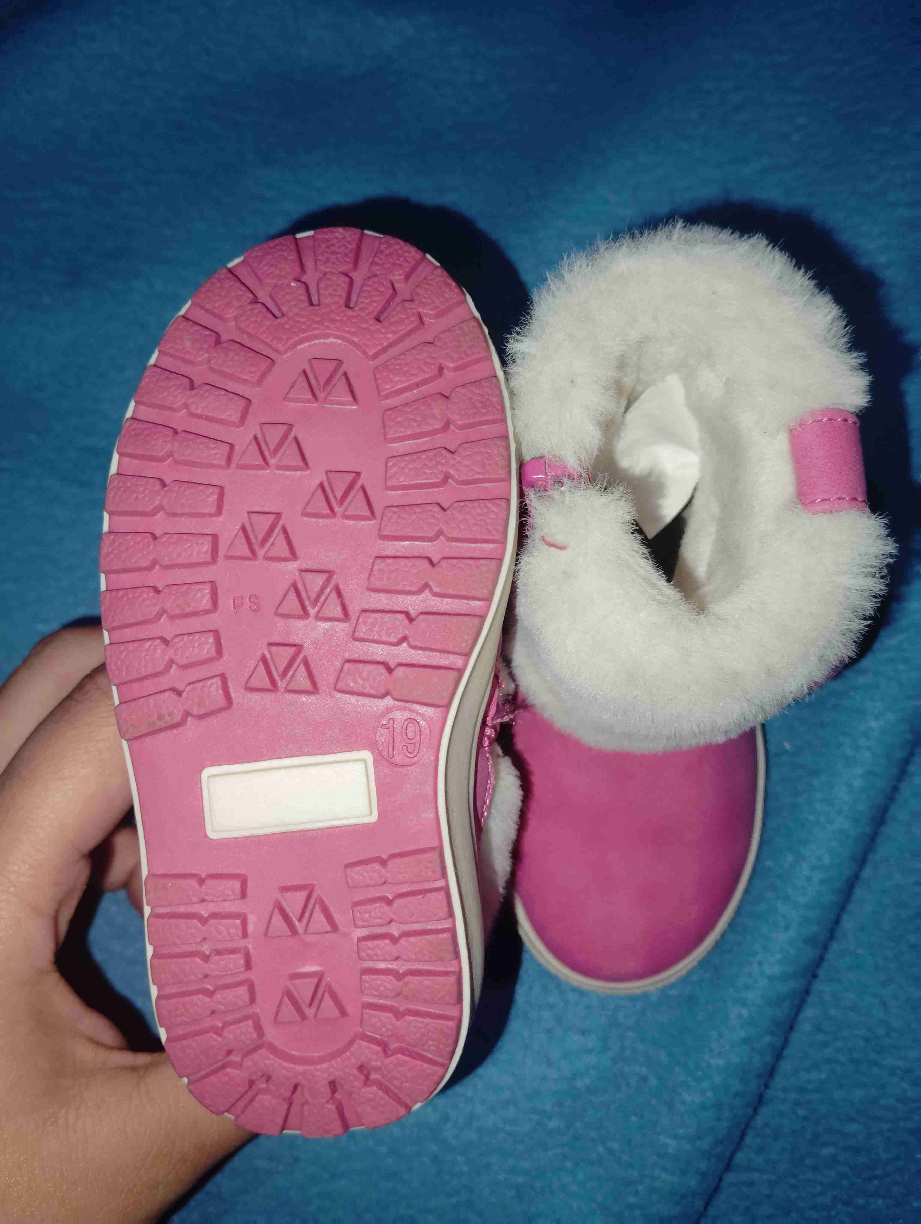 Botas rosas con forro peludo - 3