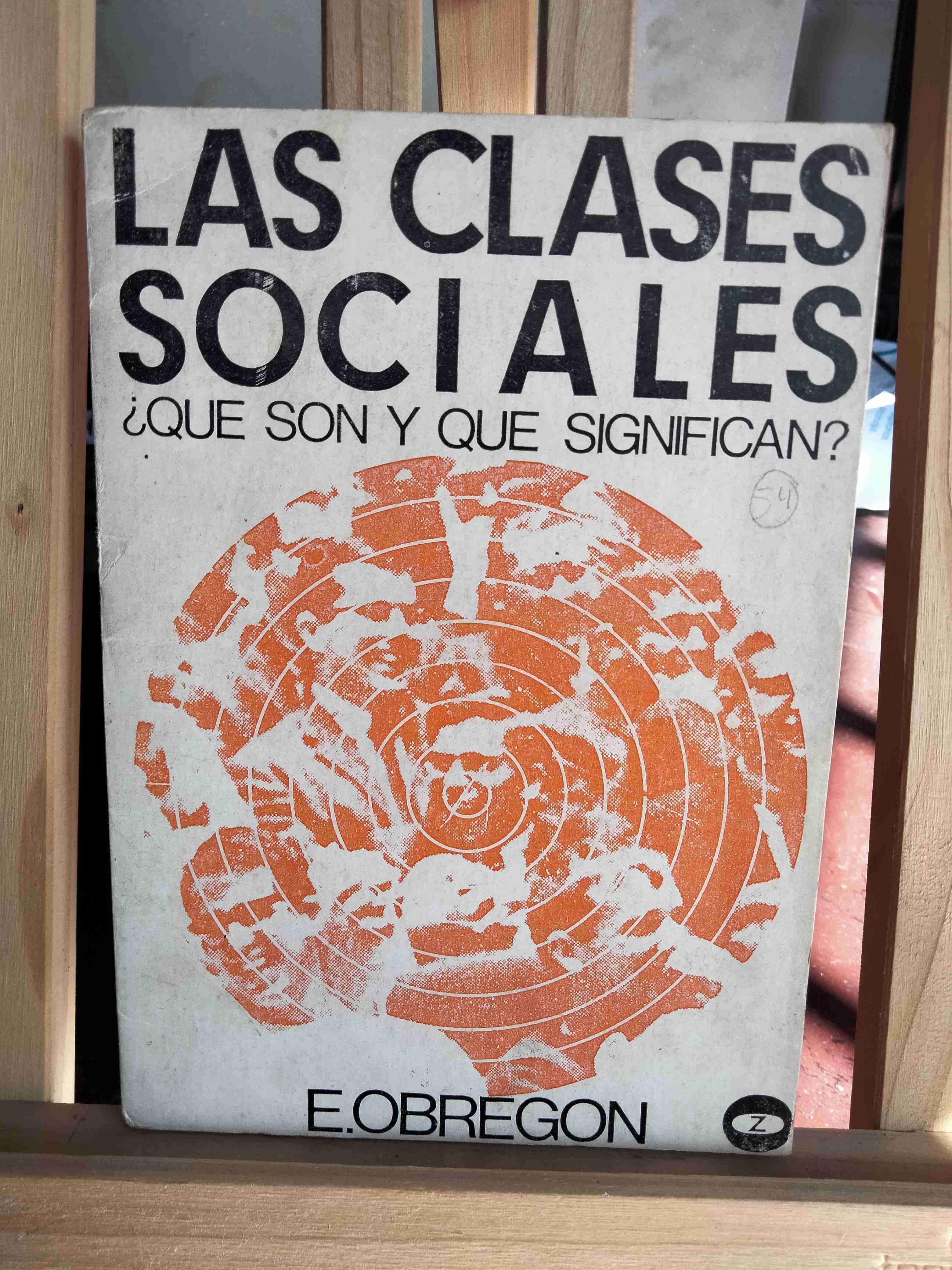 Libro Las Clases Sociales de E. Obregon