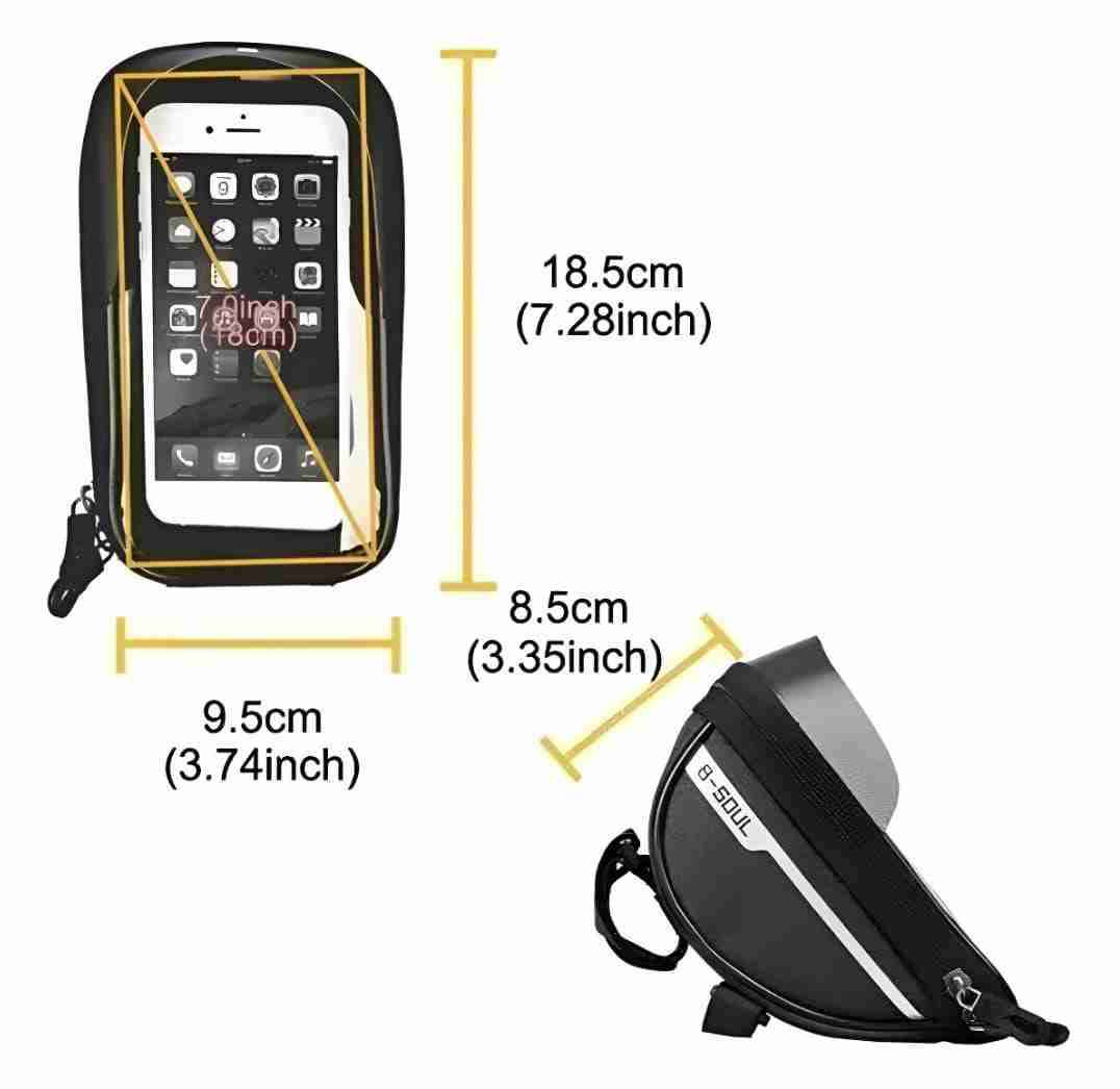 Bolso porta celular para bicicleta - miniatura 4