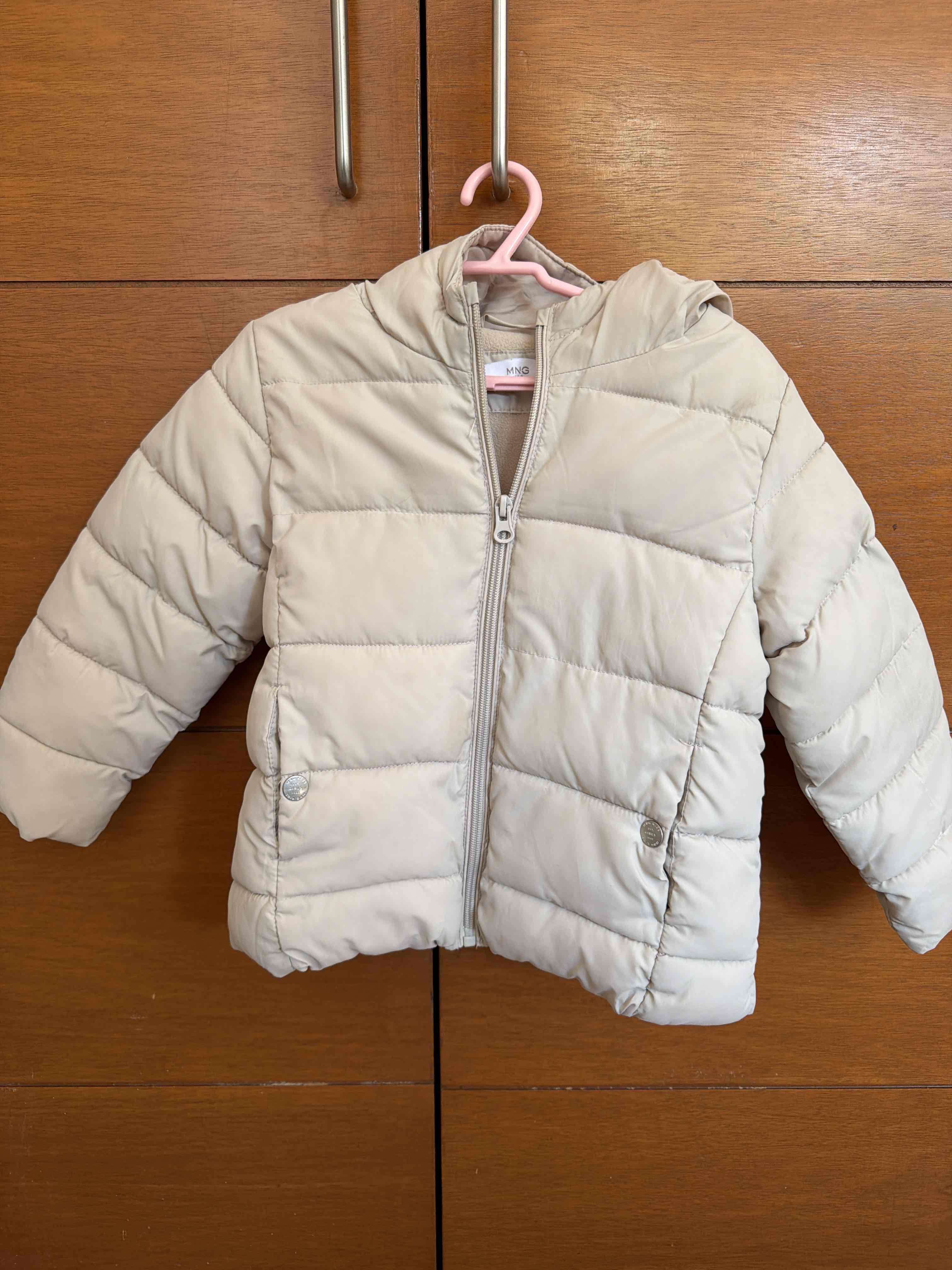 Parka beige niña talla 5 - miniatura 1