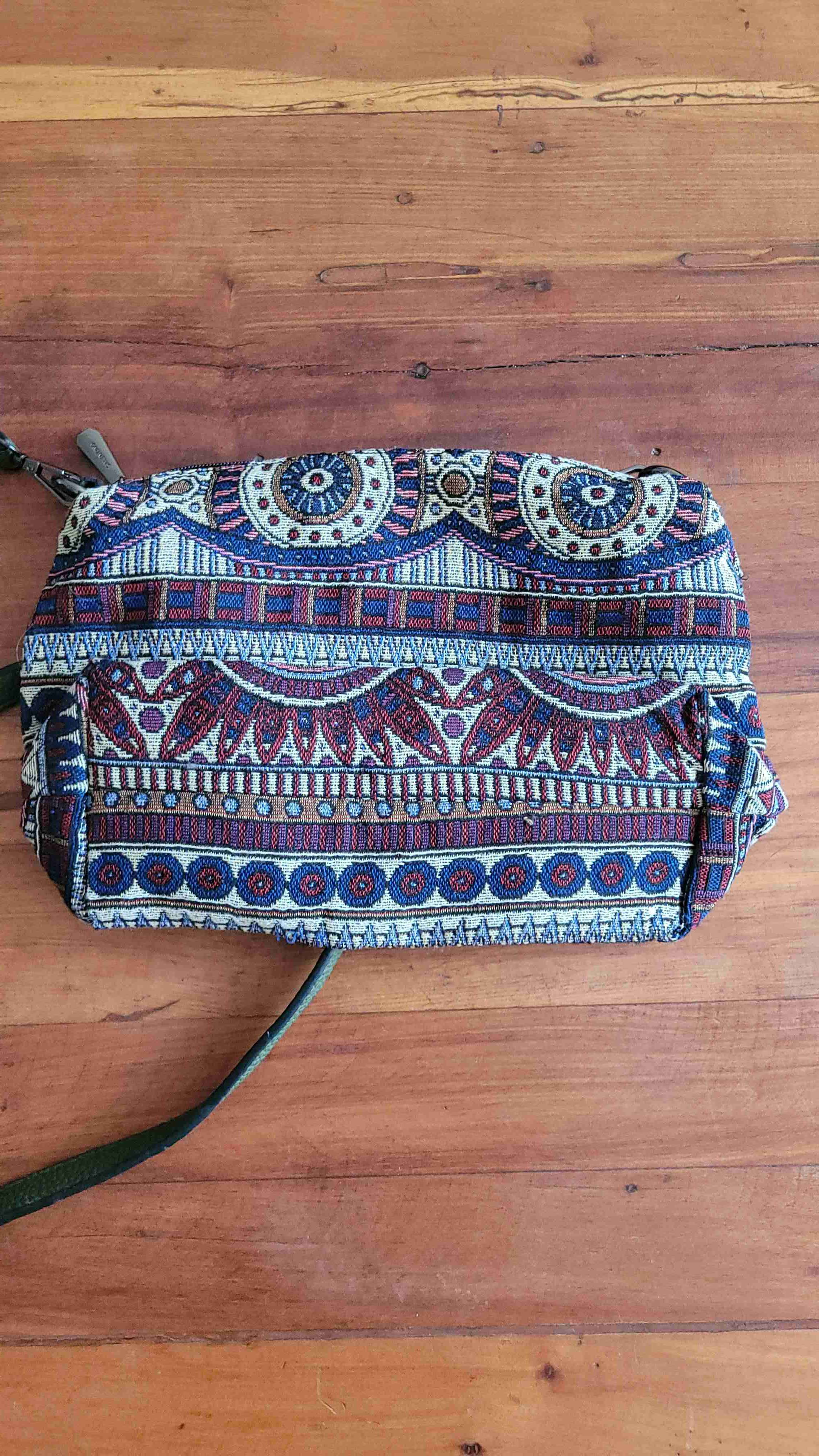 Cartera/bolso estampada bohemia - 2