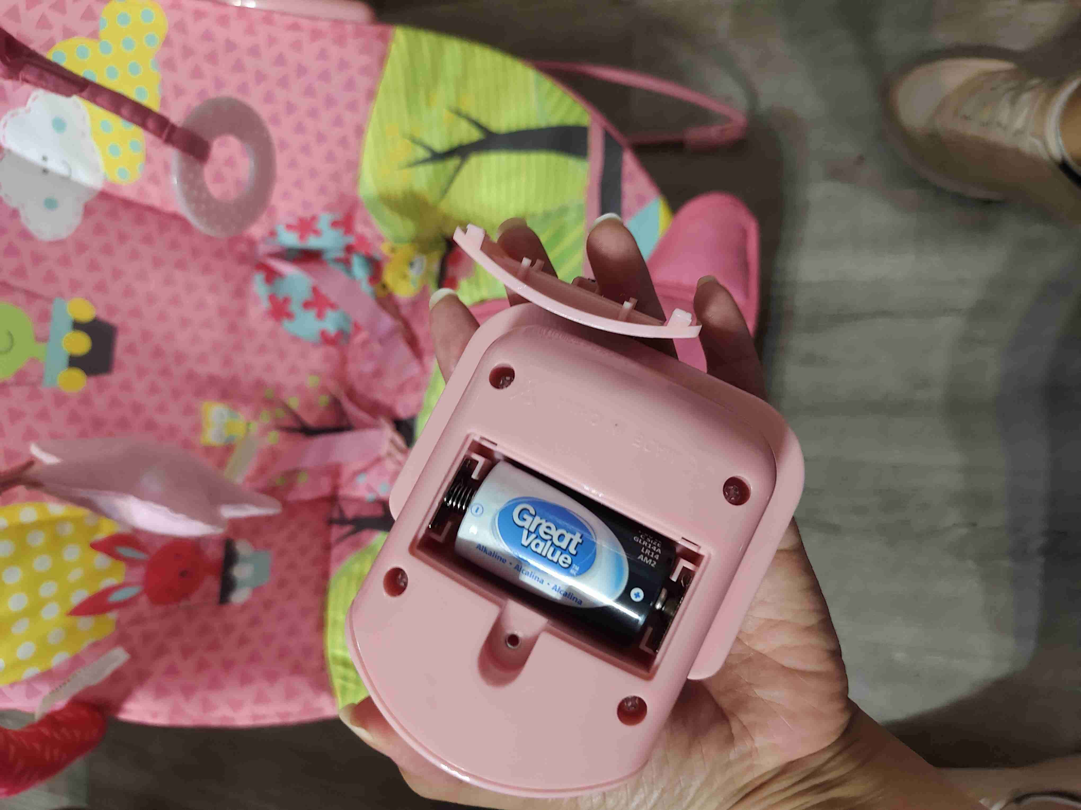 Silla mecedora Bebesit rosada - miniatura 2