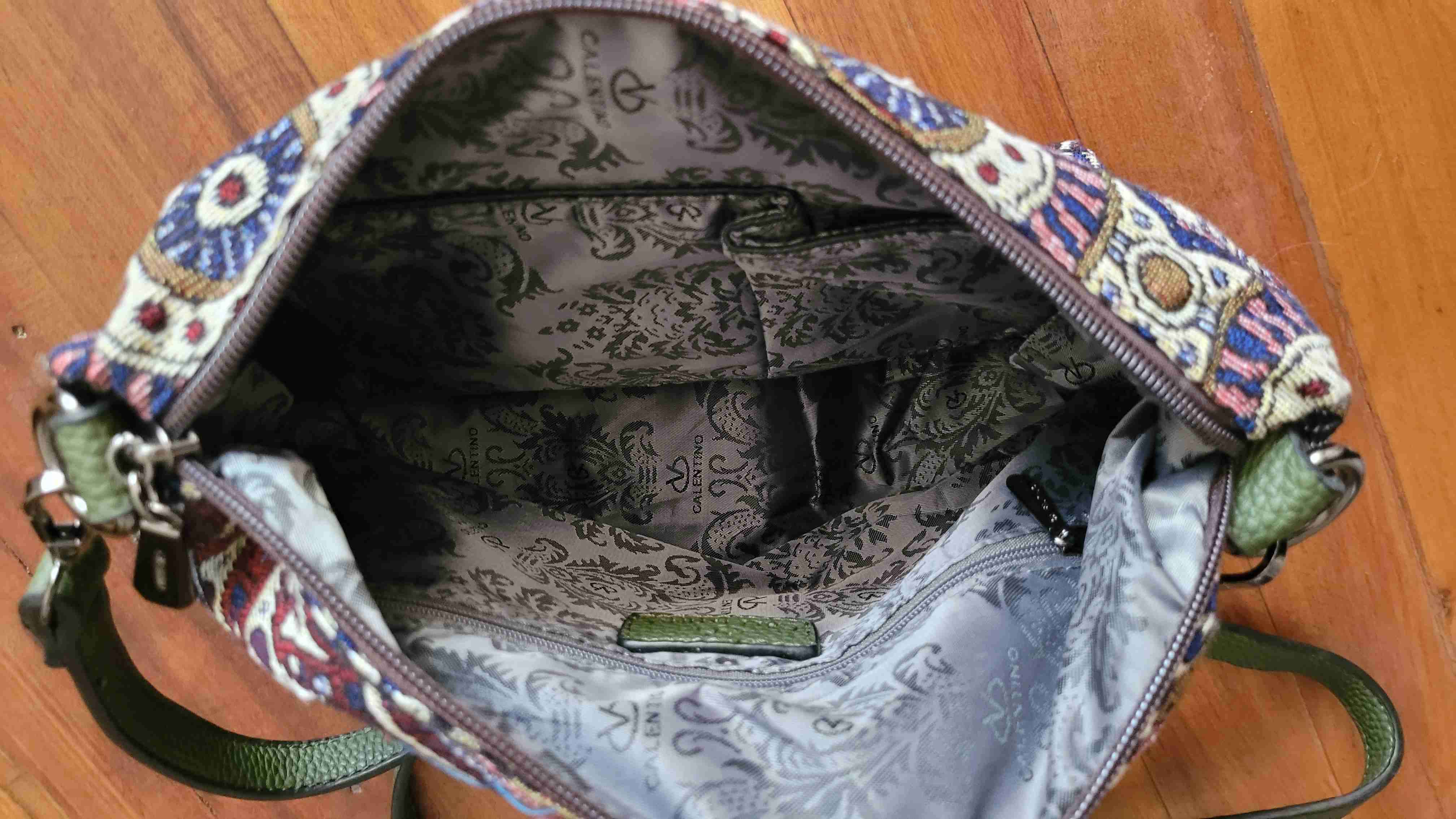 Cartera/bolso estampada bohemia - 3