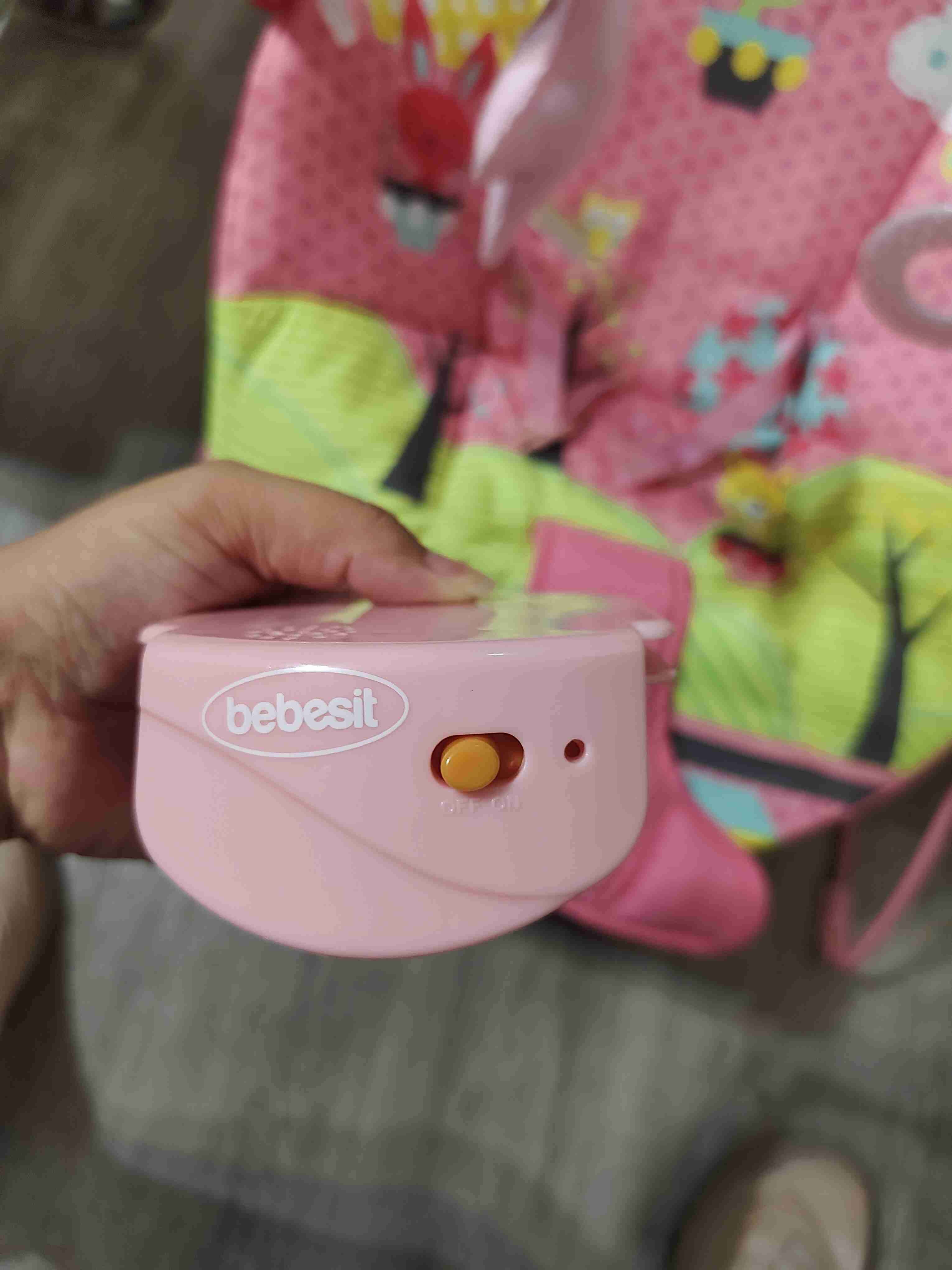 Silla mecedora Bebesit rosada - miniatura 3