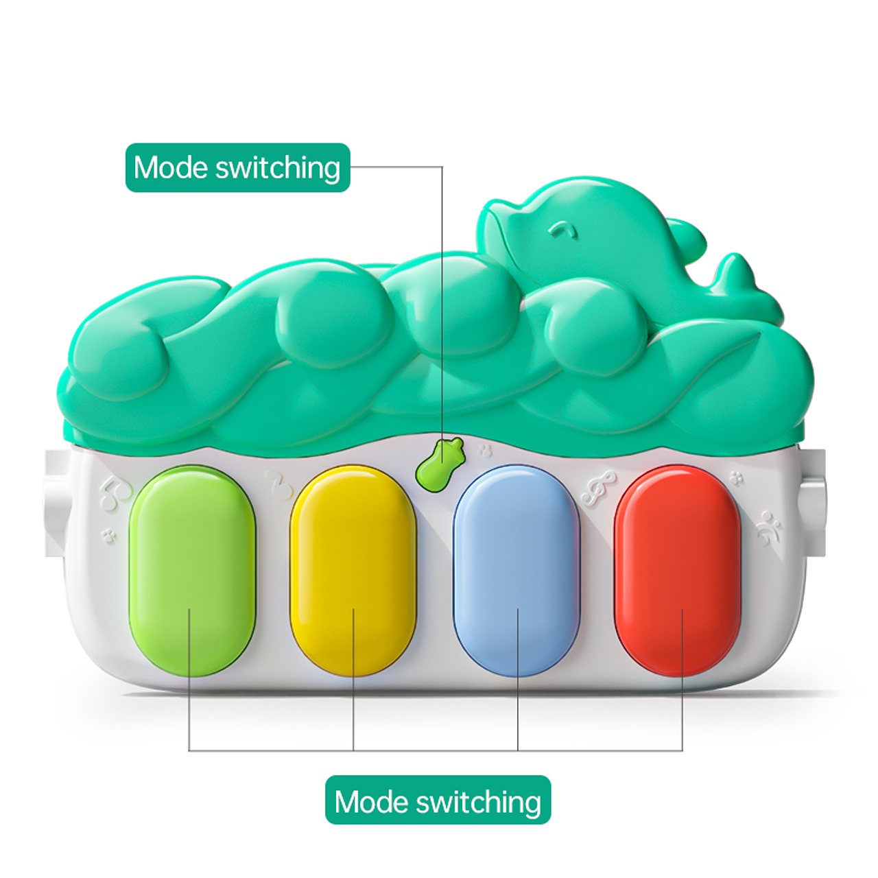 Gimnasio para bebés dinosaurio - miniatura 2