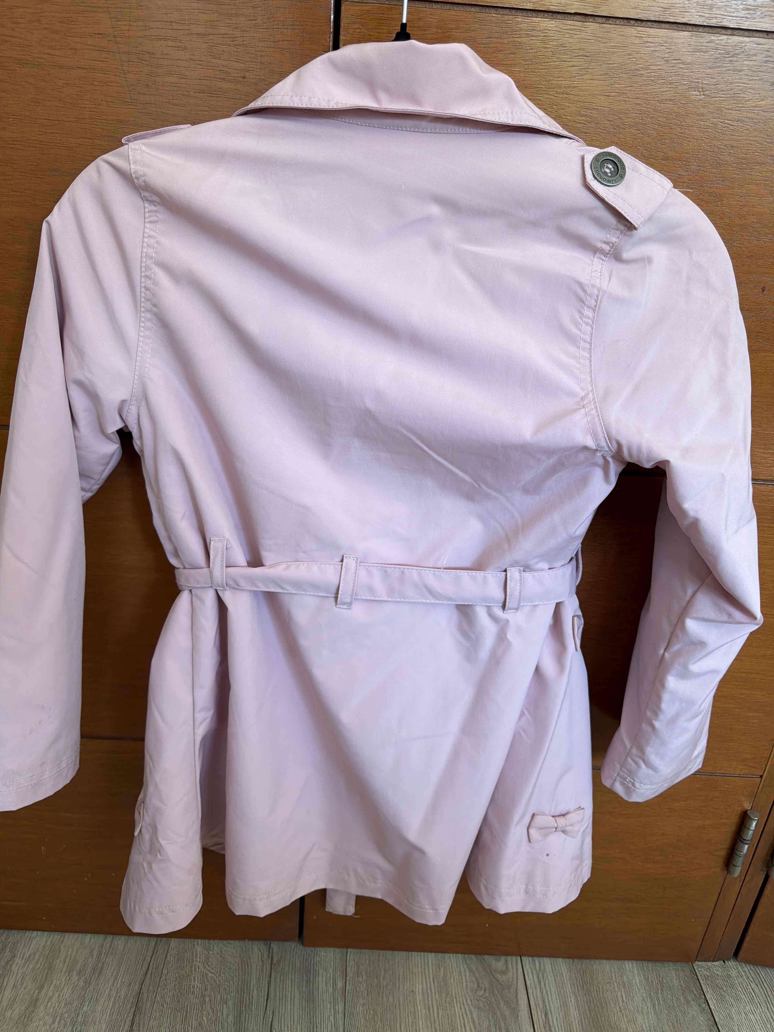 Abrigo rosa de niña. Talla 10 - 3