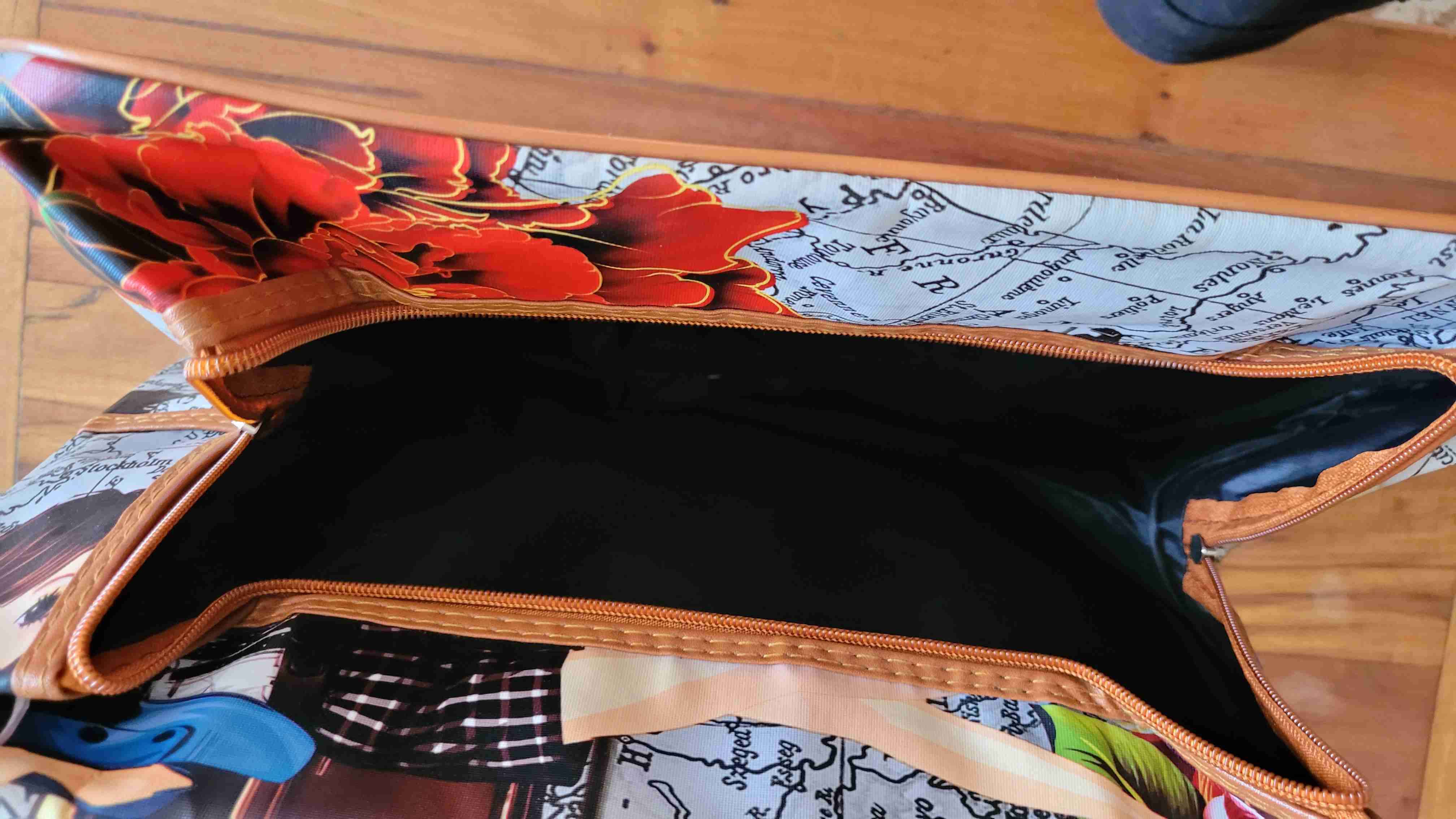 Bolso con estampado París - miniatura 4