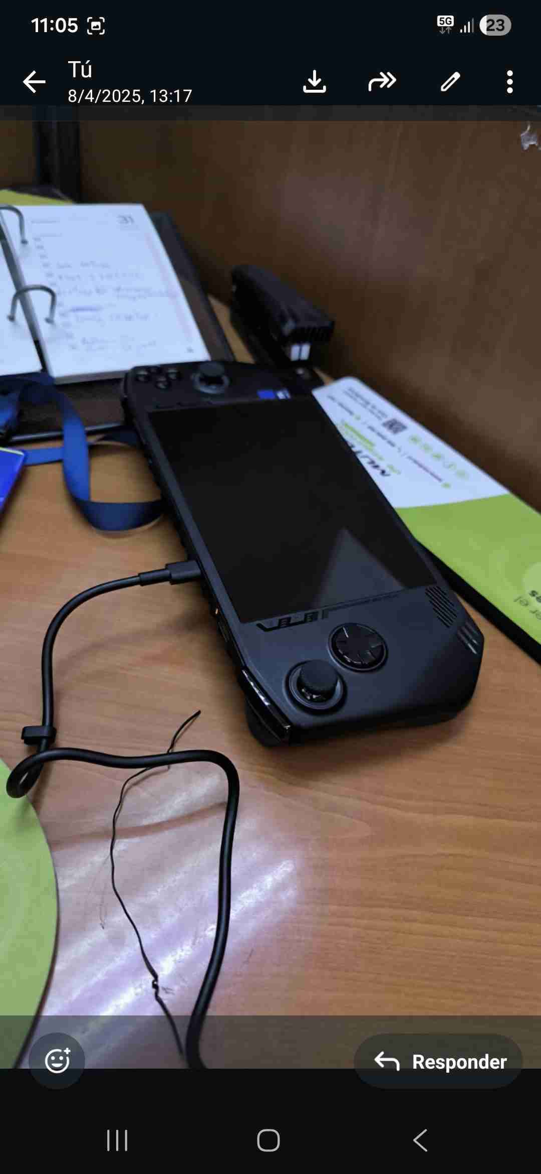 Consola portátil msi claw a1m - miniatura 1