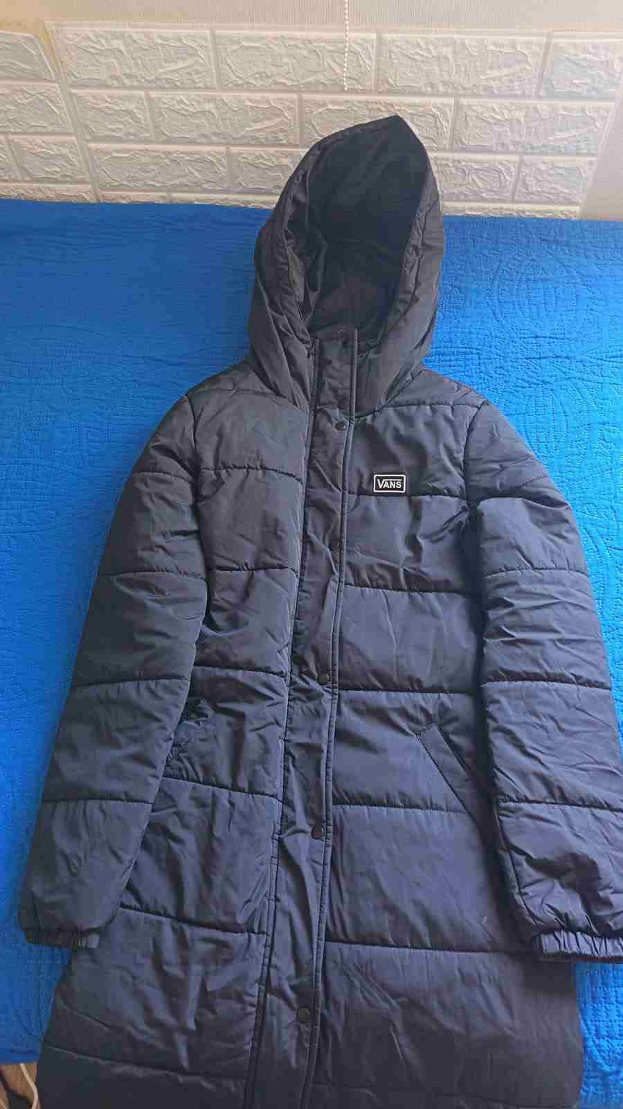 Parka negra con capucha Vans - miniatura 2