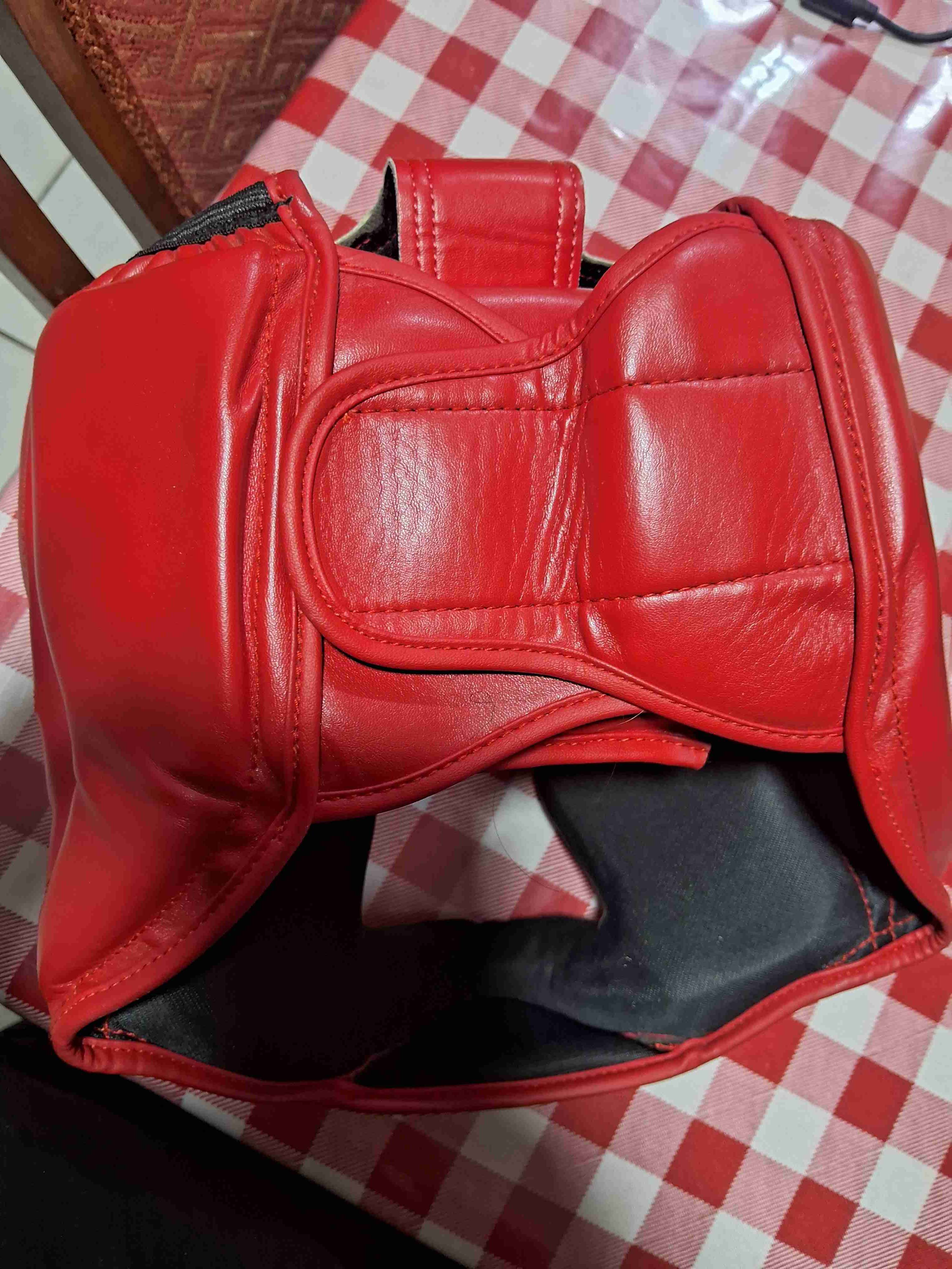 Cabezal de boxeo,artes marciales (rojo) - 2