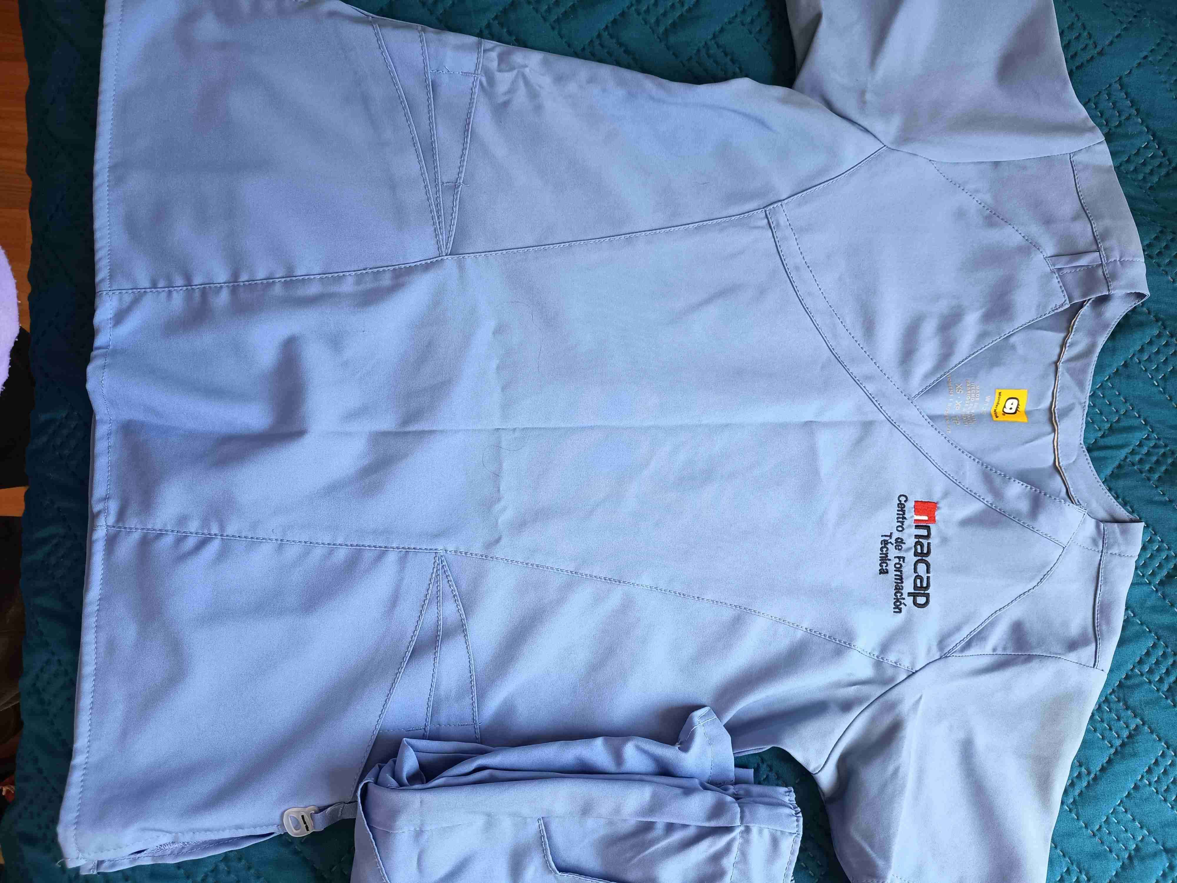 Uniforme médico azul - 1