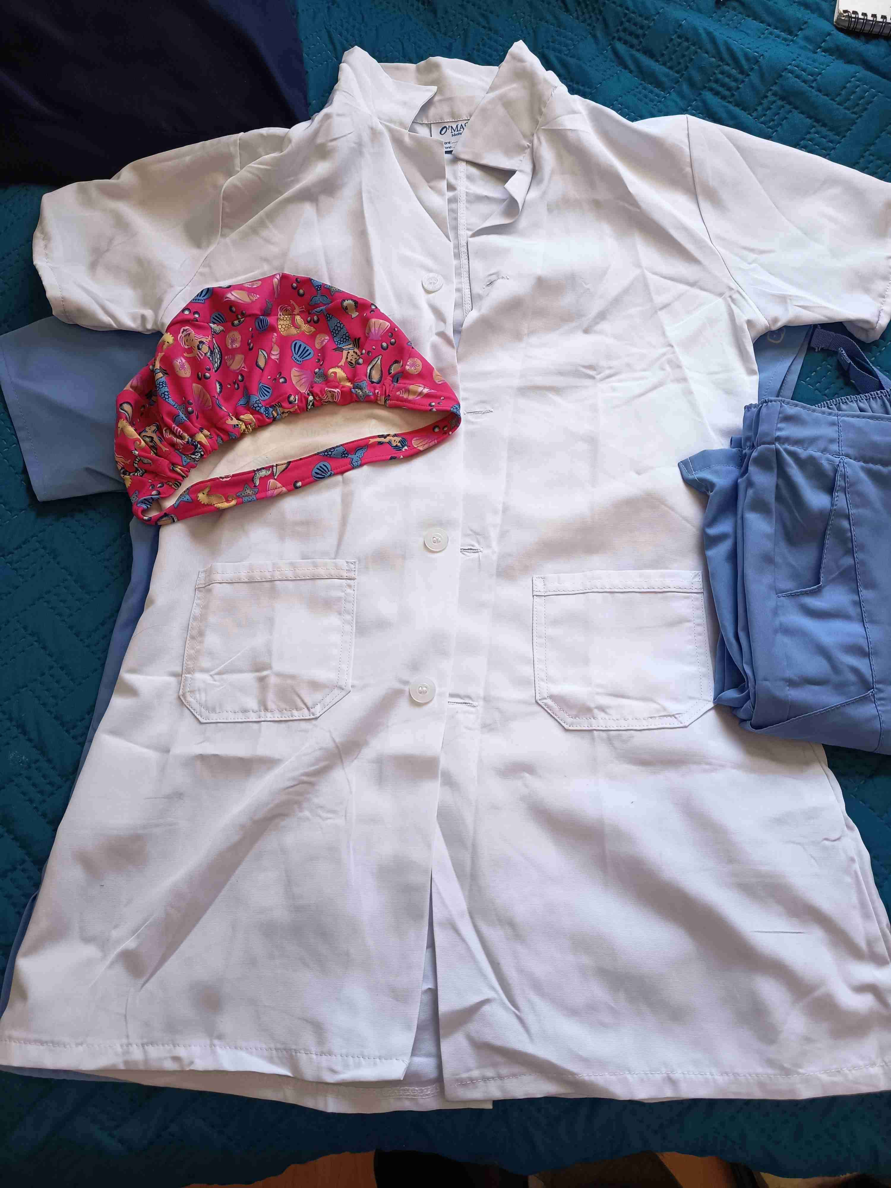 Uniforme médico azul - 5