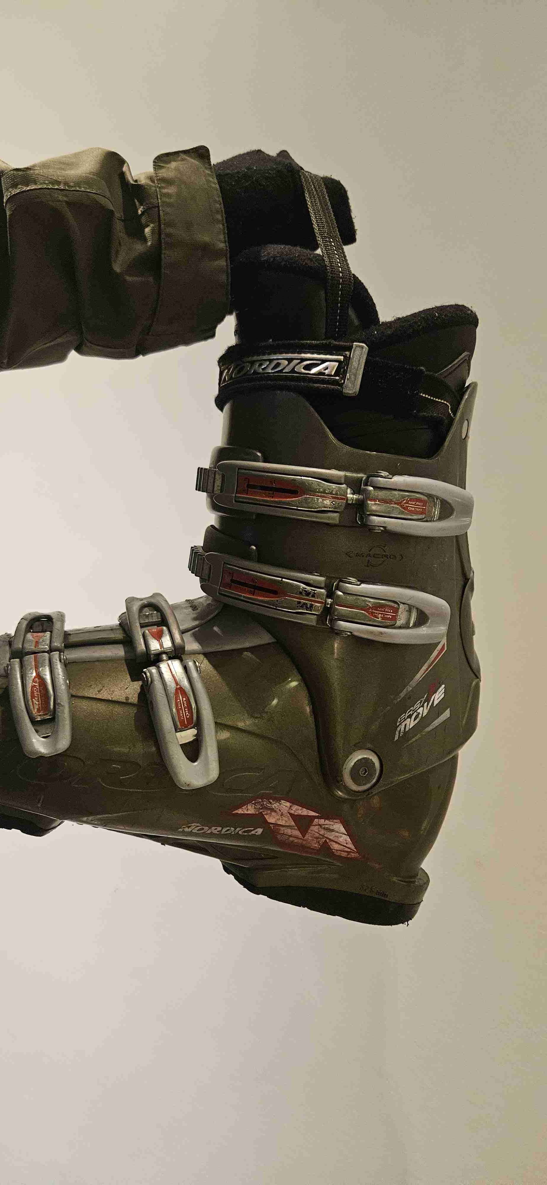 Botas de esquí Nordica negras - miniatura 1