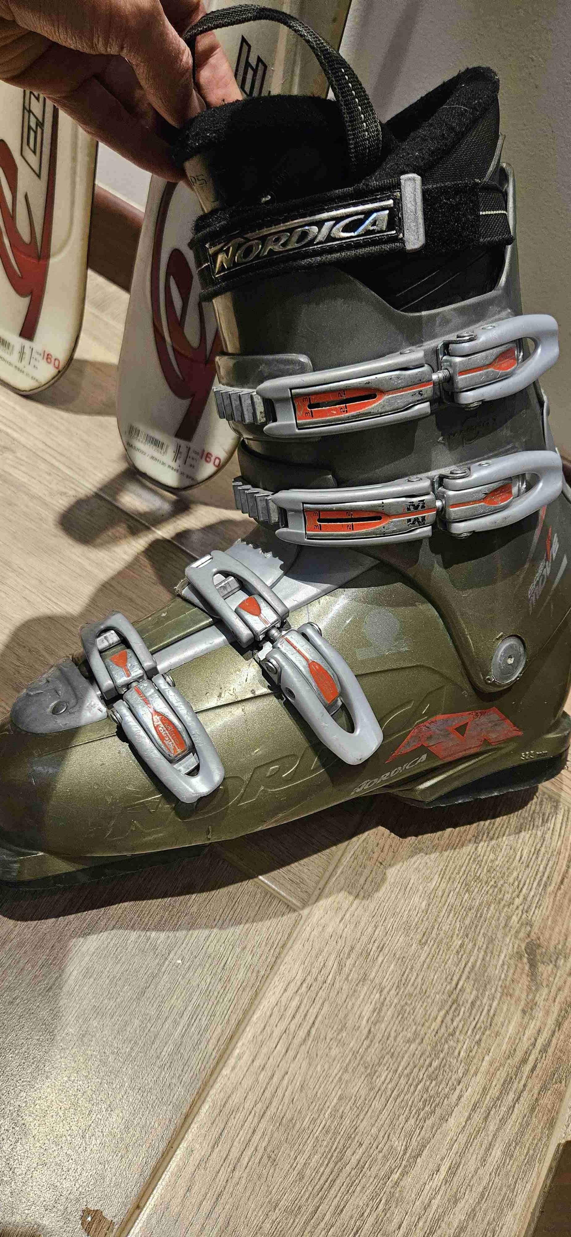 Botas de esquí Nordica negras - miniatura 3